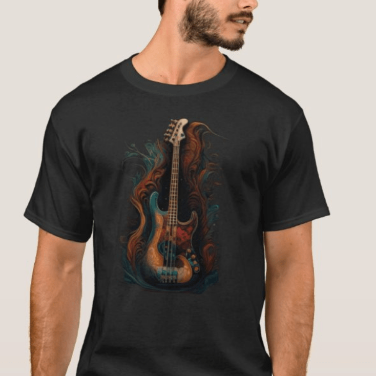 Bass Guitar Tshirt