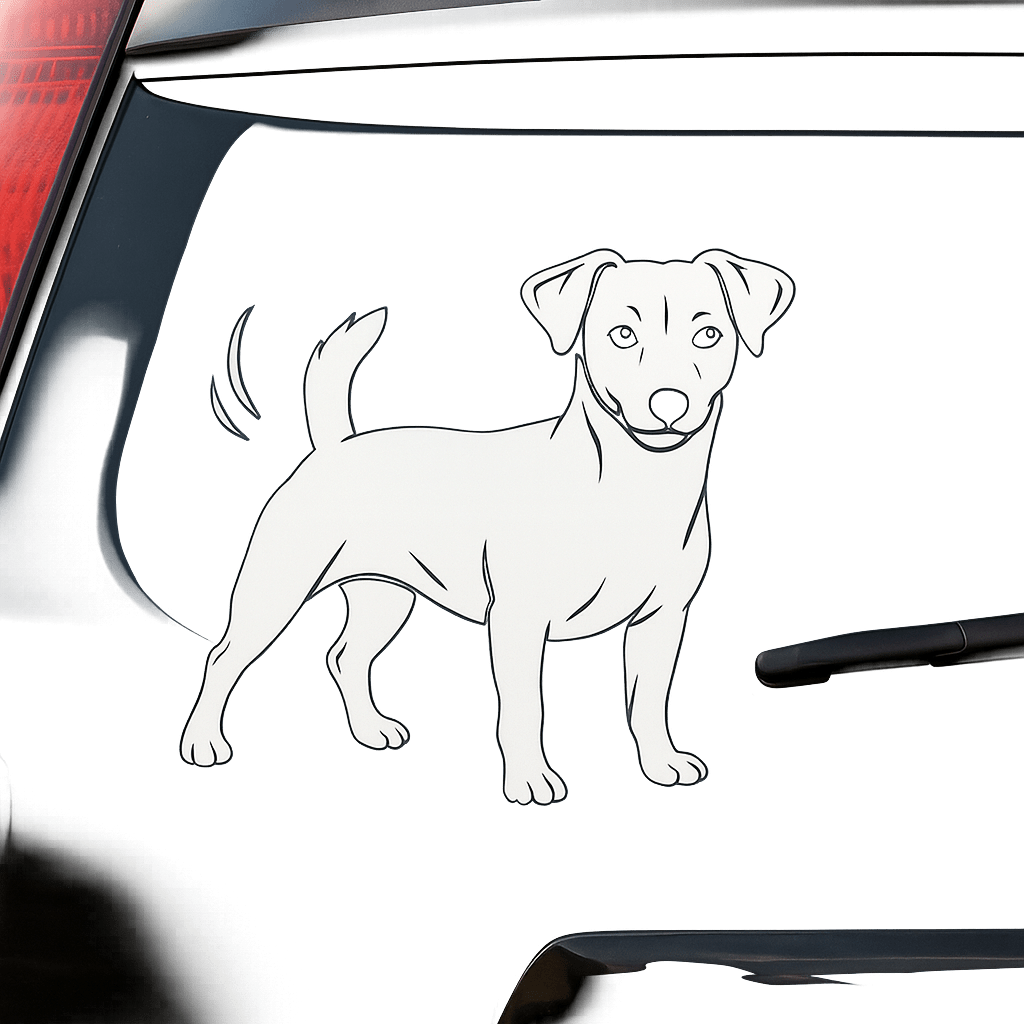 Jack Russell Terrier Decal - That Should Be on a T-Shirt
