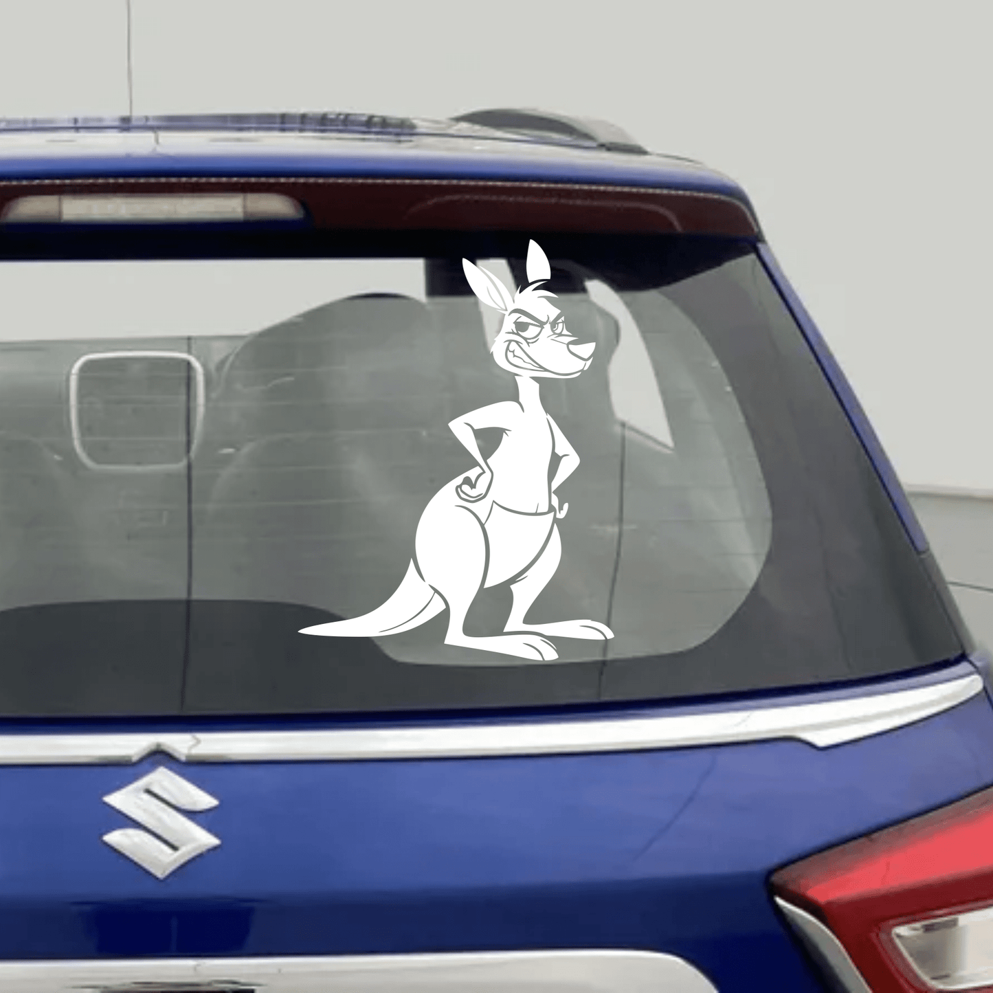 Cartoon Kangaroo Decal - That Should Be on a T-Shirt