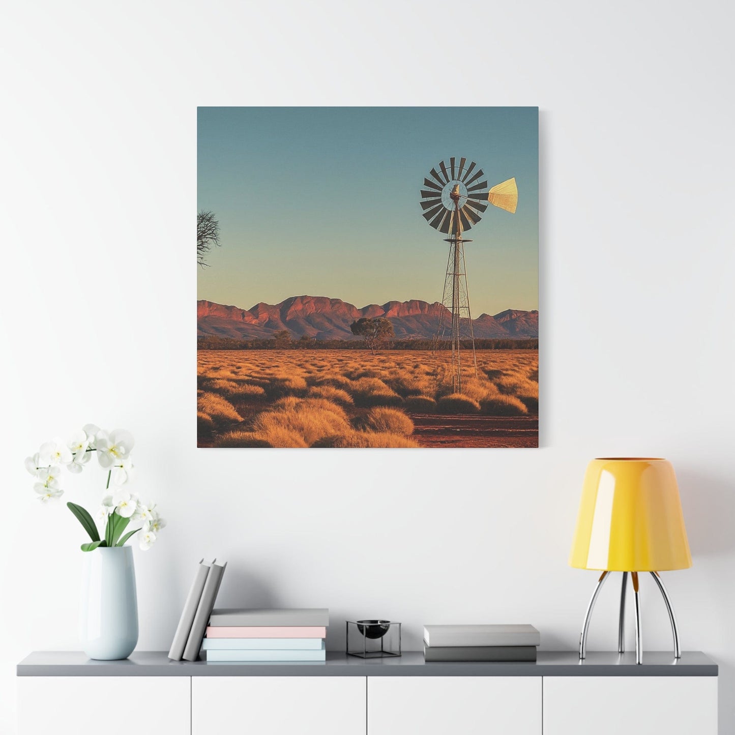 Timeless Aussie Outback: Windmill Portrait - That Should Be on a T-Shirt