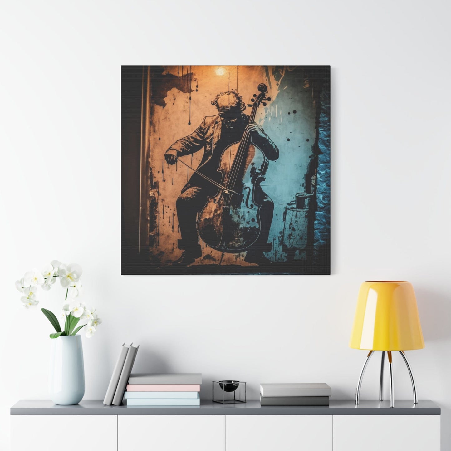 Capturing the Music: Stunning Cello Portrait - That Should Be on a T-Shirt