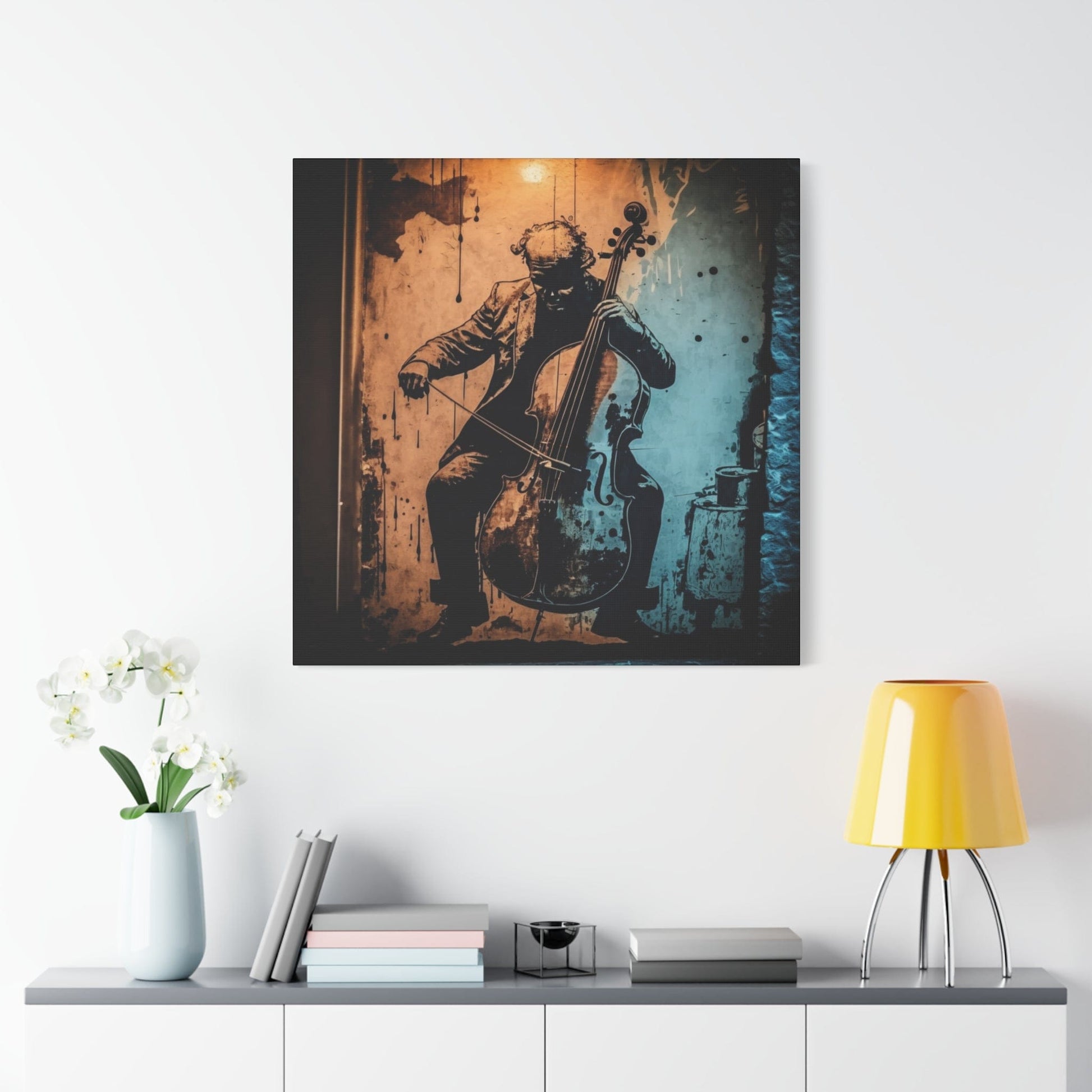 Capturing the Music: Stunning Cello Portrait - That Should Be on a T-Shirt