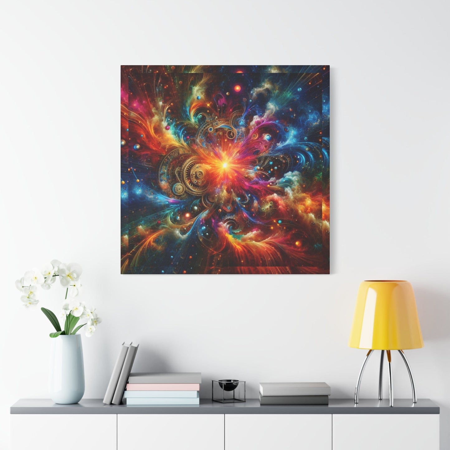 The Universe Unfolds: An Artist's Vision of the Big Bang - That Should Be on a T-Shirt