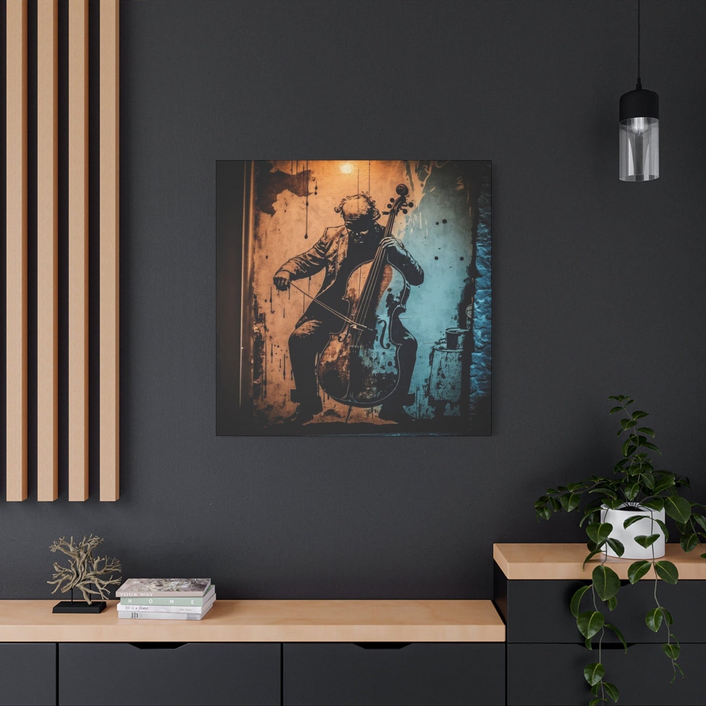 Capturing the Music: Stunning Cello Portrait - That Should Be on a T-Shirt