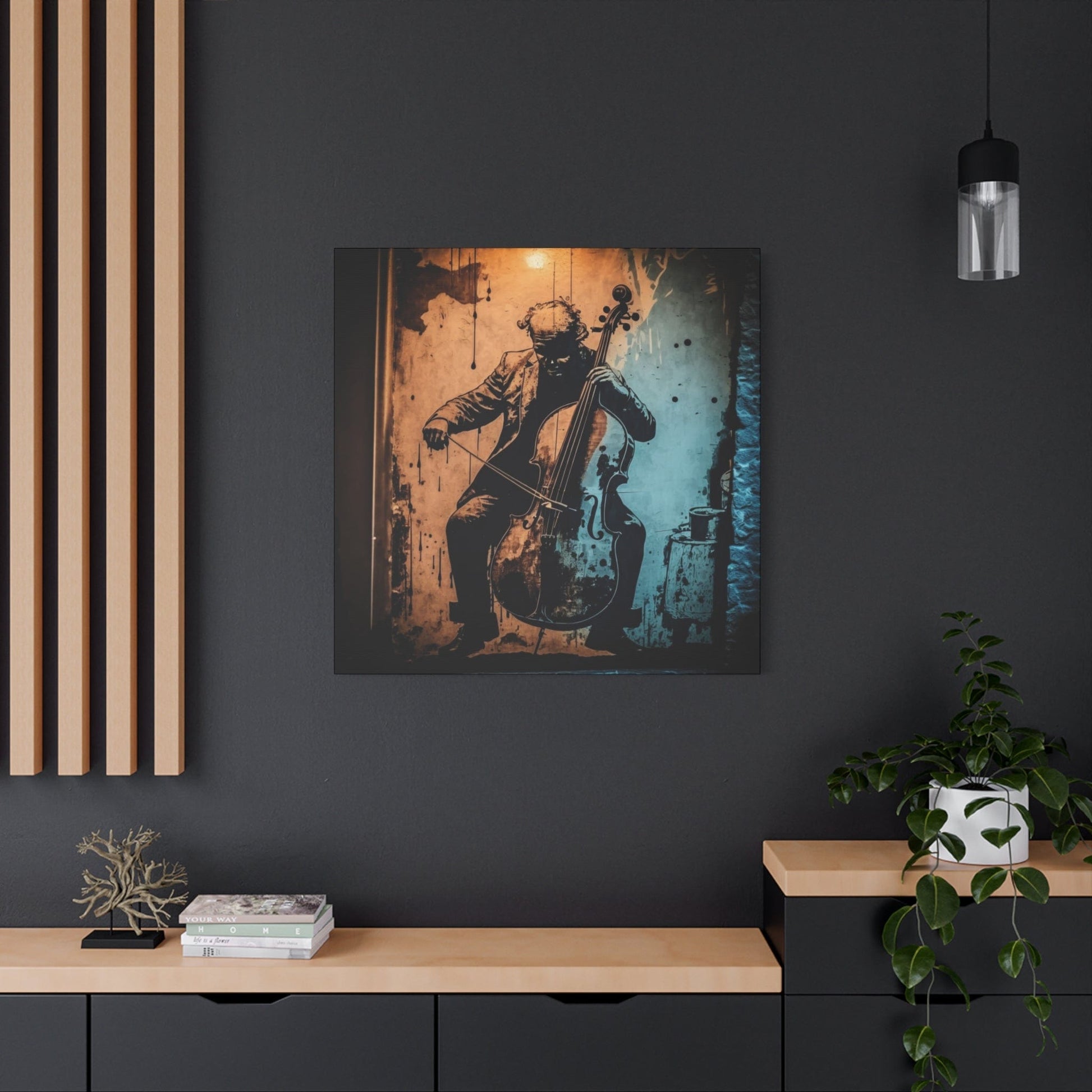 Capturing the Music: Stunning Cello Portrait - That Should Be on a T-Shirt