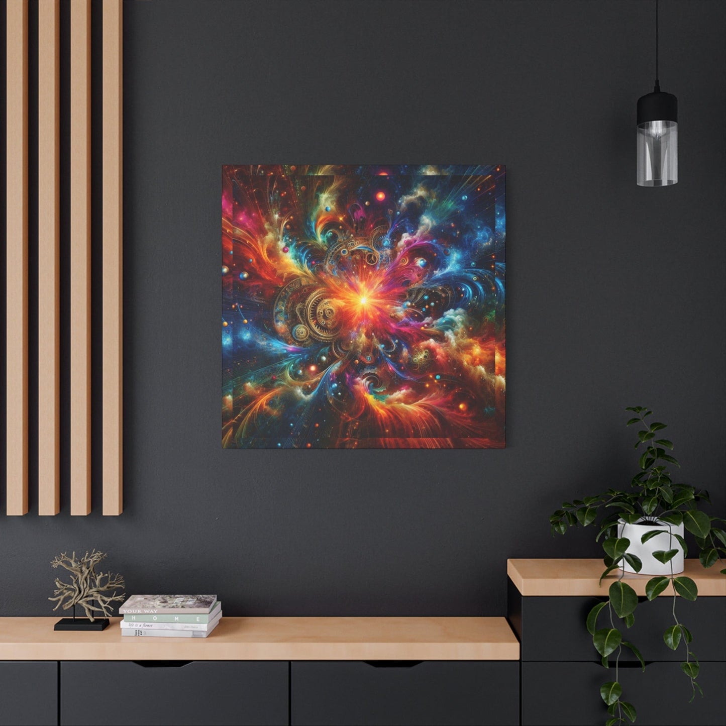 The Universe Unfolds: An Artist's Vision of the Big Bang - That Should Be on a T-Shirt