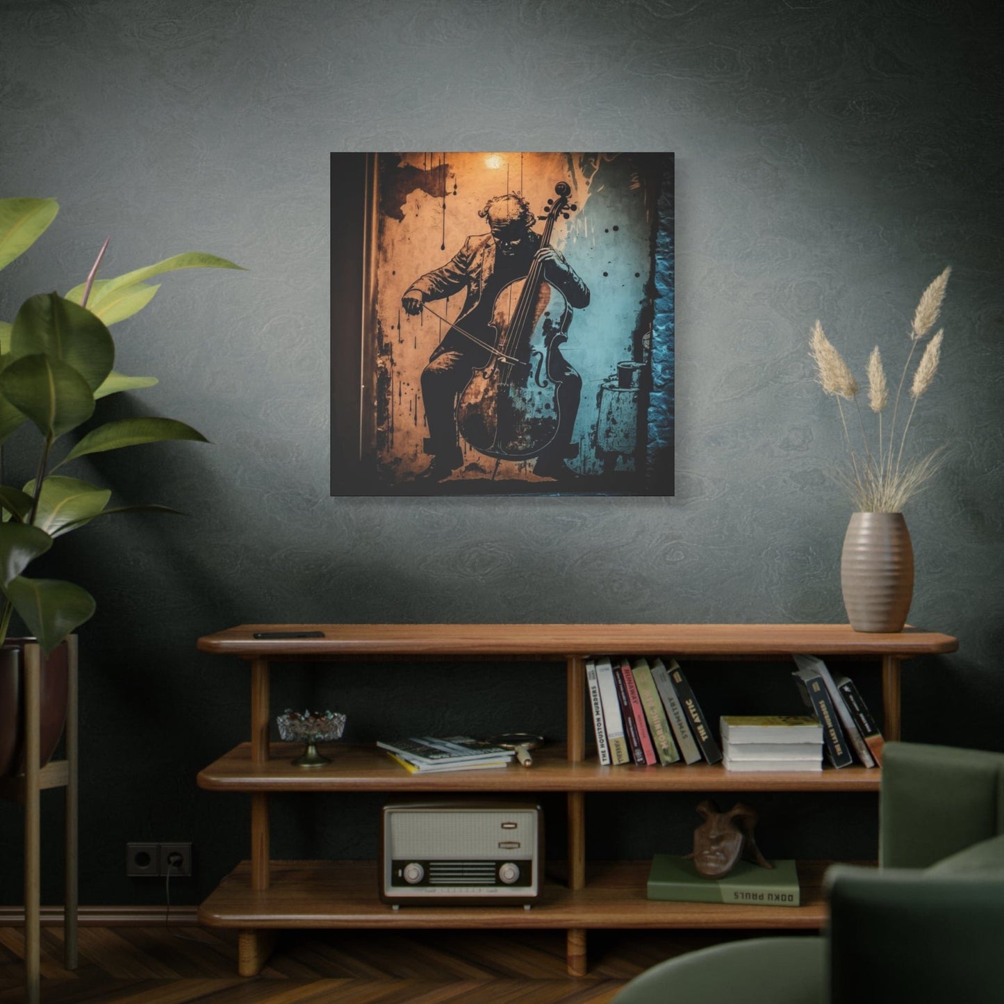 Capturing the Music: Stunning Cello Portrait - That Should Be on a T-Shirt