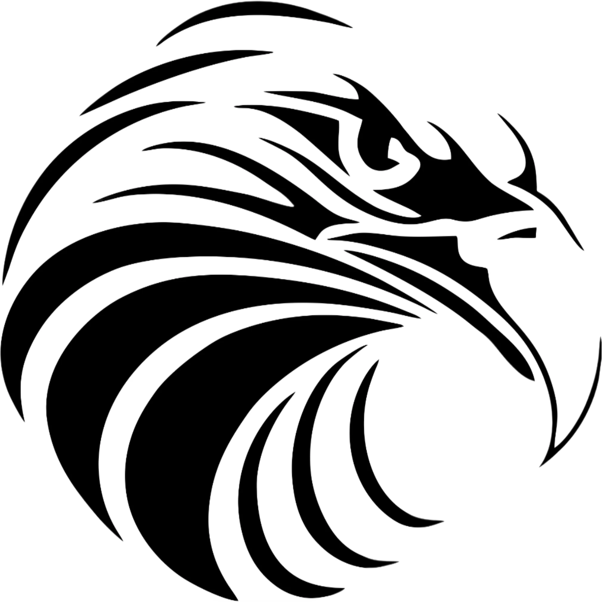 Tribal Eagle Decal - That Should Be on a T-Shirt