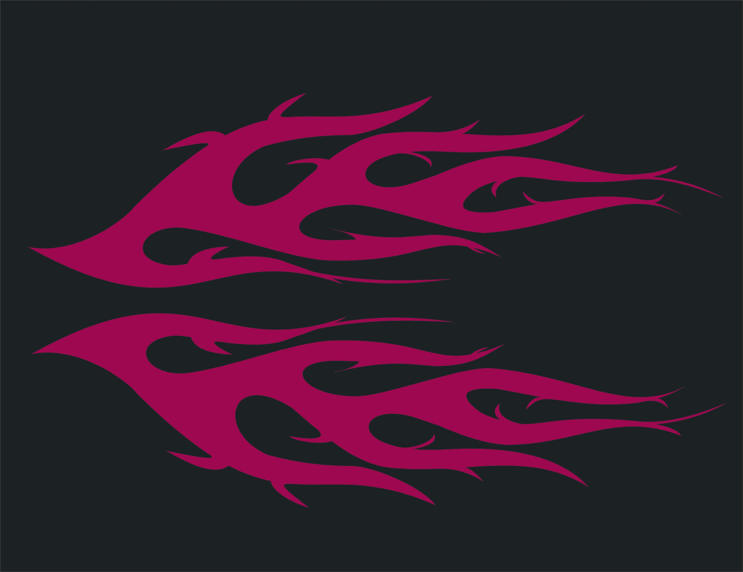 Flames Decal Set