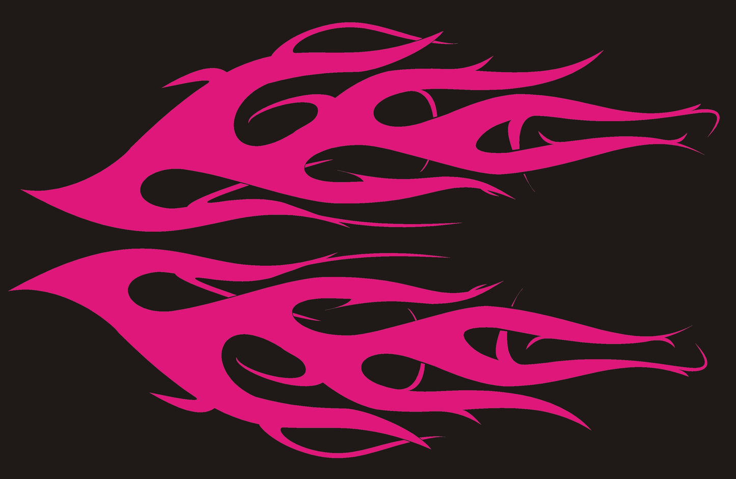 Flames Decal Set