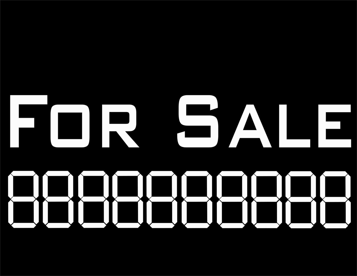 For Sale Decal - That Should Be on a T-Shirt