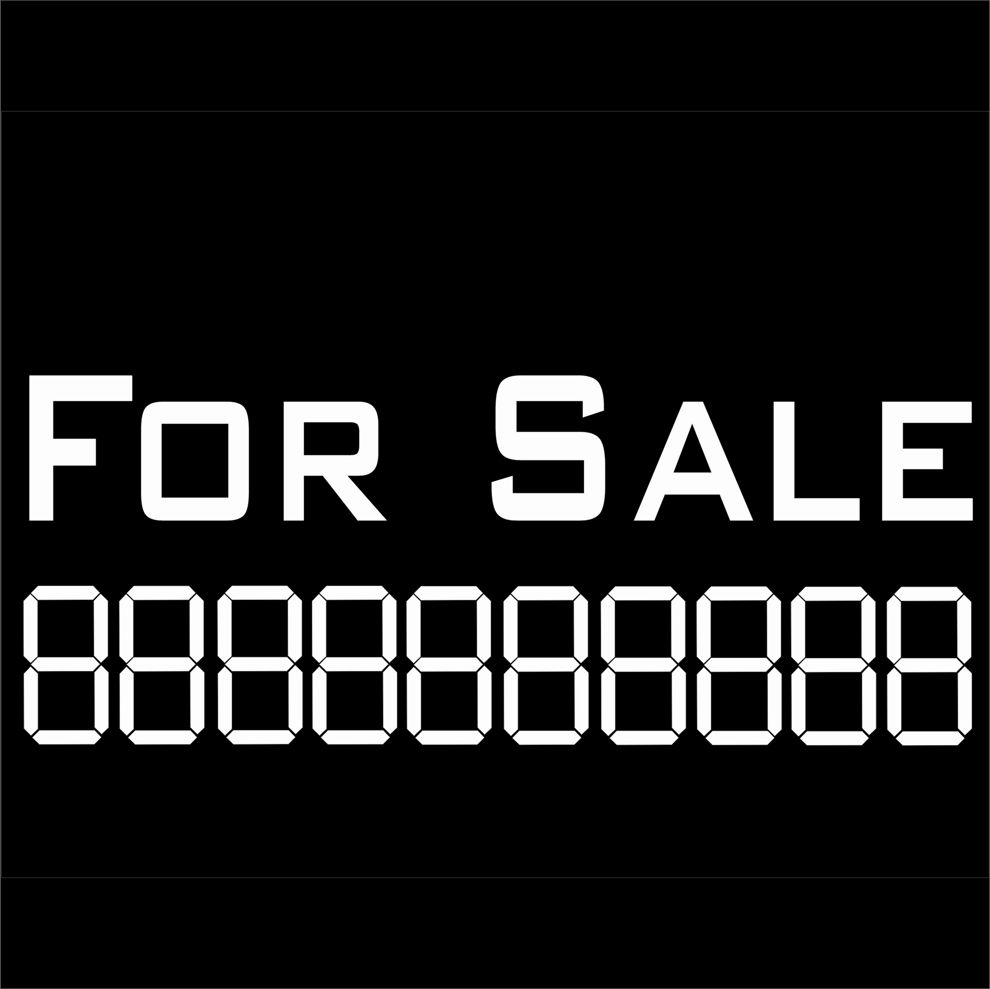 For Sale Decal - That Should Be on a T-Shirt