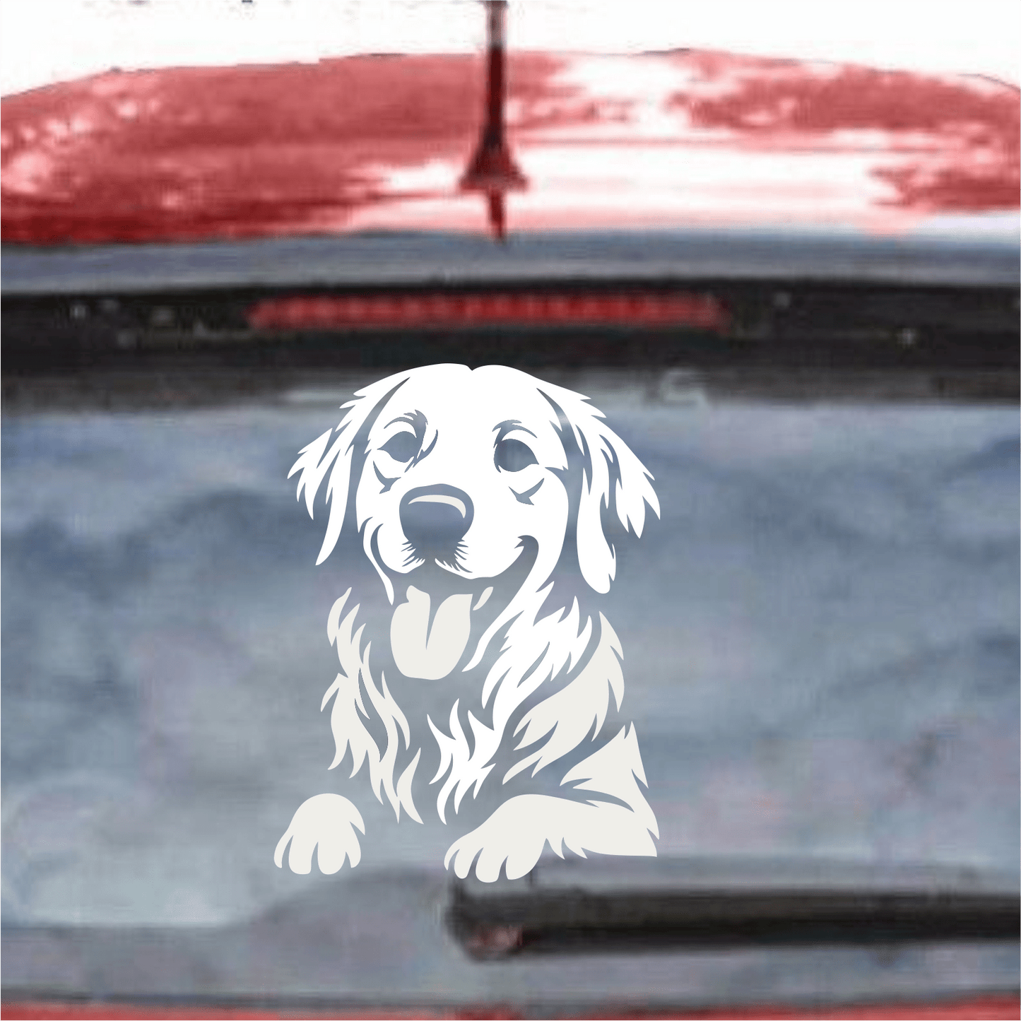 Golden Retriever Decal - That Should Be on a T-Shirt