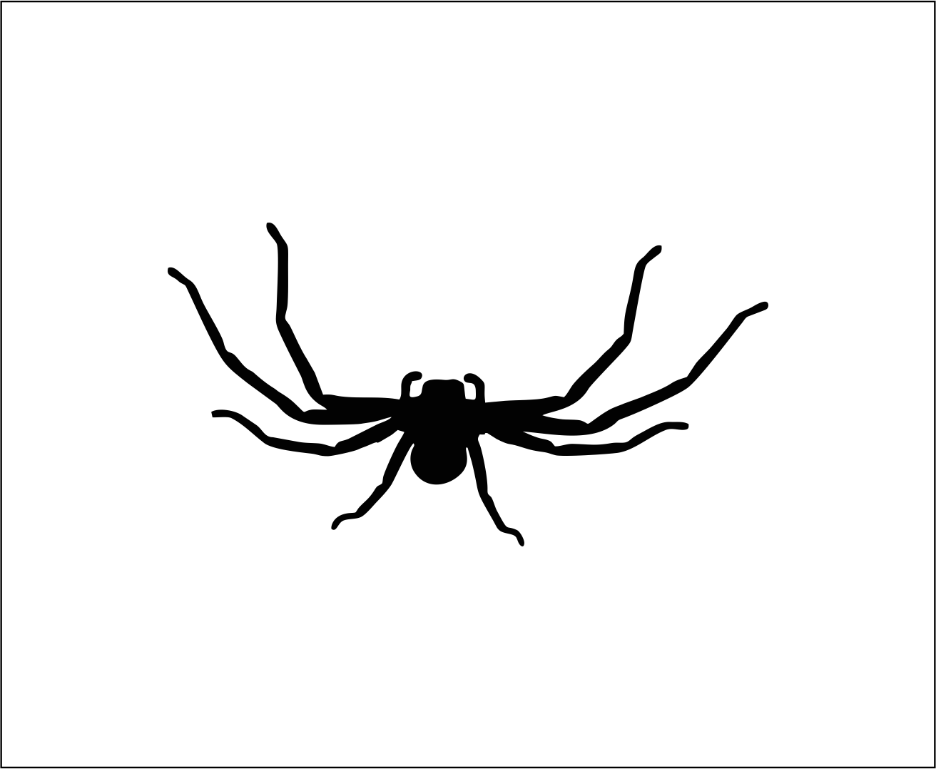 Huntsman Spider Decal - That Should Be on a T-Shirt