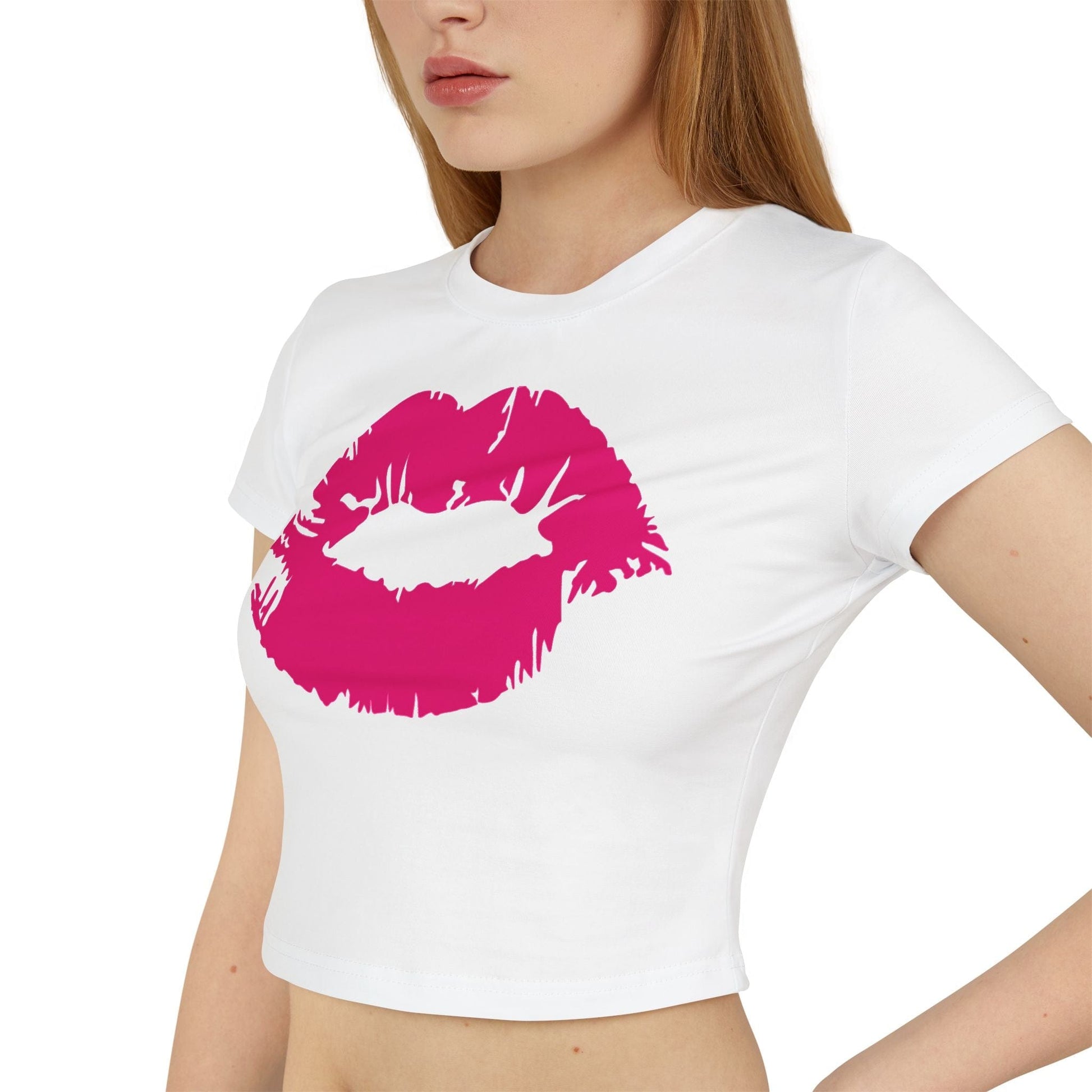 Kissed by Fashion: Dive into Elegance with the Pink Lipstick Tee - That Should Be on a T-Shirt