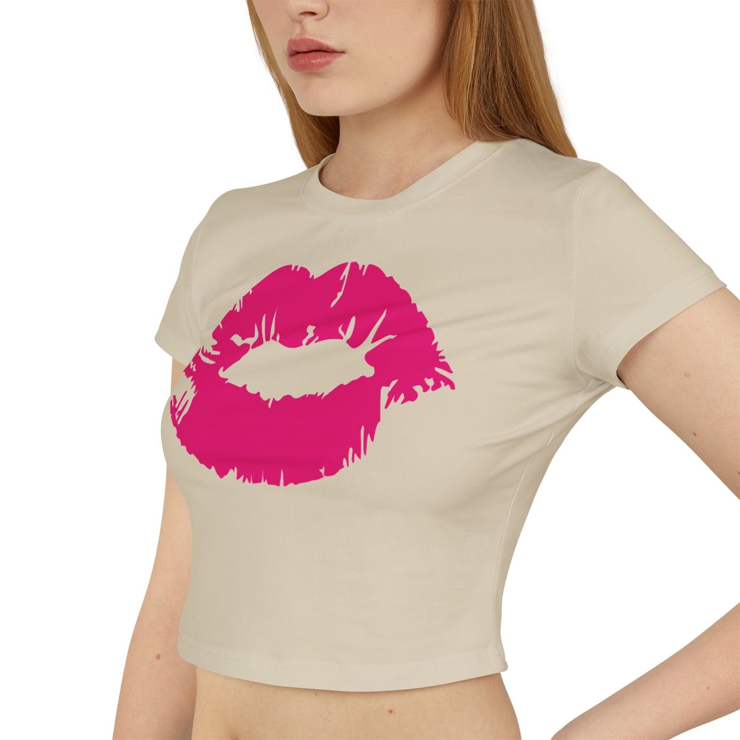 Kissed by Fashion: Dive into Elegance with the Pink Lipstick Tee - That Should Be on a T-Shirt