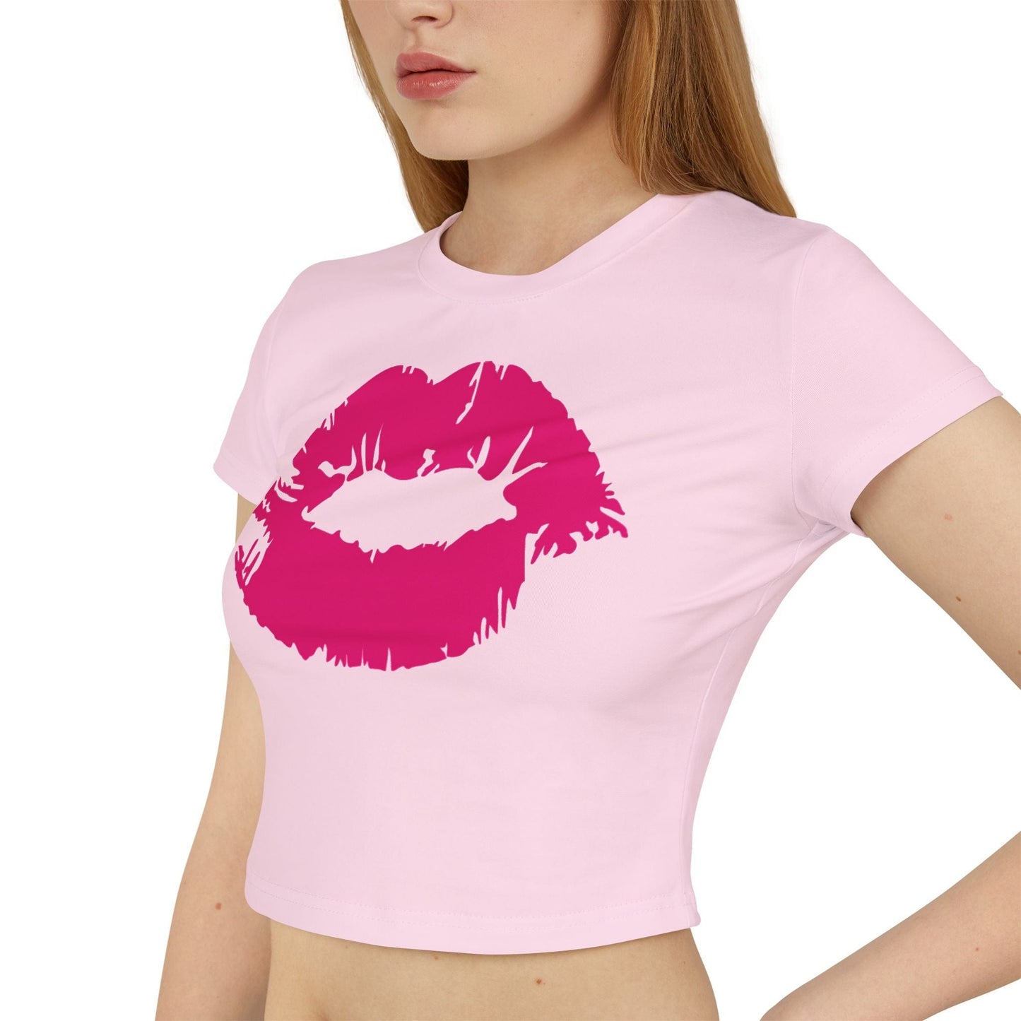 Kissed by Fashion: Dive into Elegance with the Pink Lipstick Tee - That Should Be on a T-Shirt