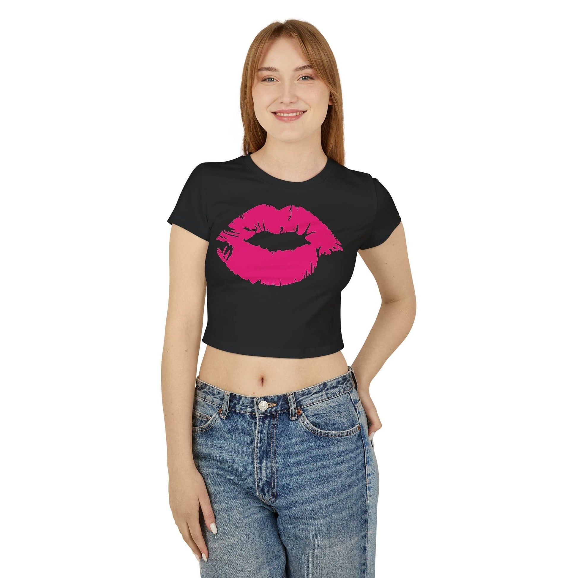 Kissed by Fashion: Dive into Elegance with the Pink Lipstick Tee - That Should Be on a T-Shirt
