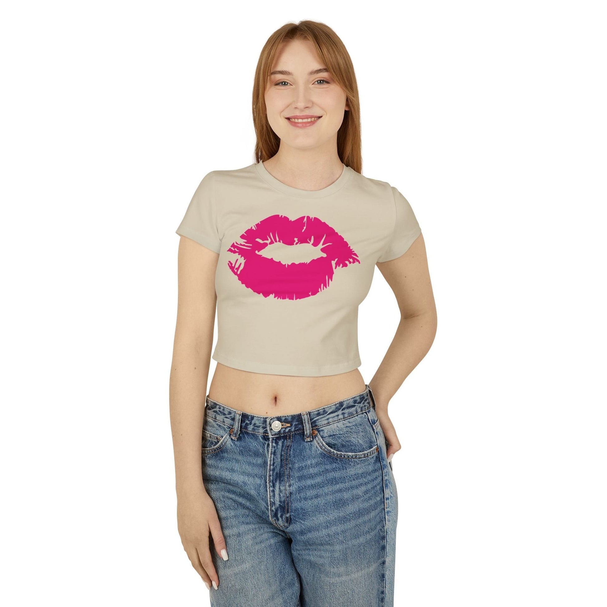 Kissed by Fashion: Dive into Elegance with the Pink Lipstick Tee - That Should Be on a T-Shirt