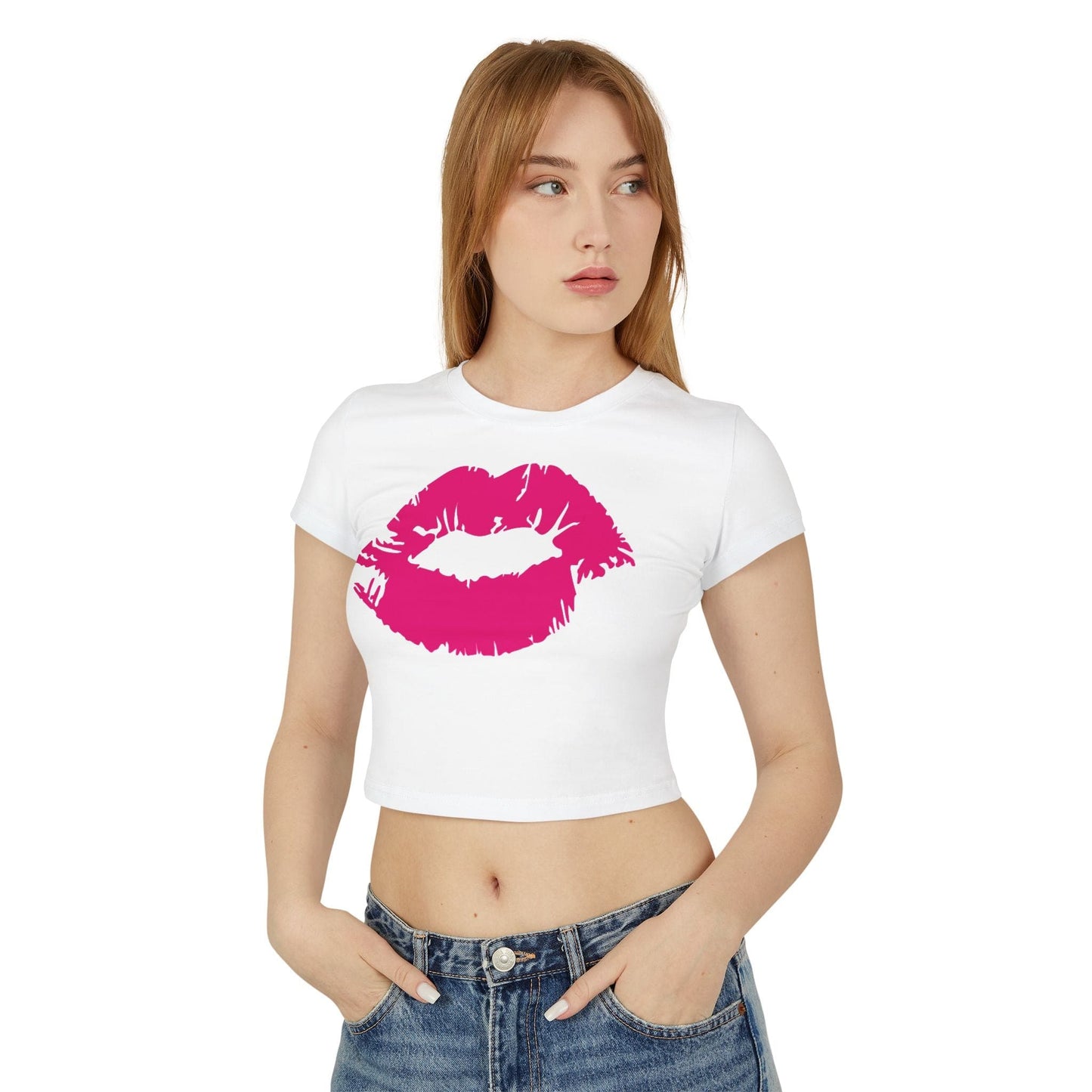Kissed by Fashion: Dive into Elegance with the Pink Lipstick Tee - That Should Be on a T-Shirt