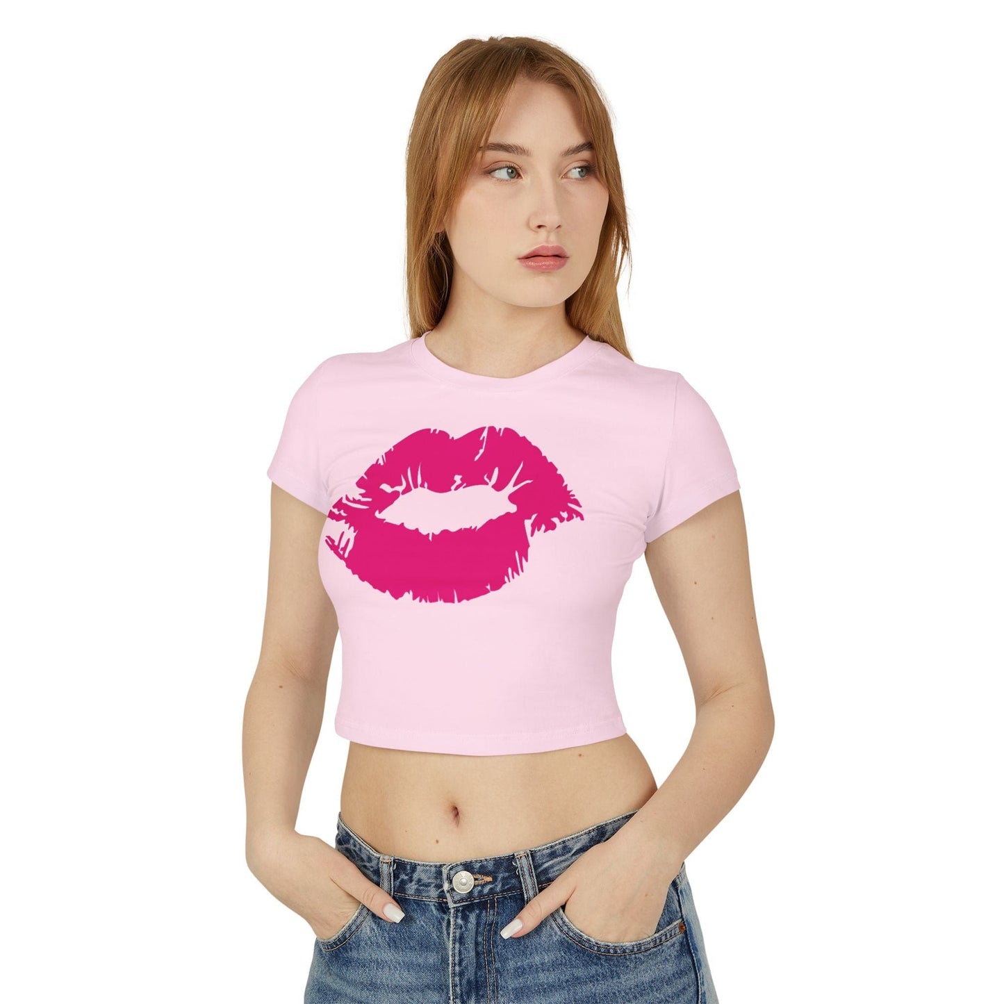 Kissed by Fashion: Dive into Elegance with the Pink Lipstick Tee - That Should Be on a T-Shirt