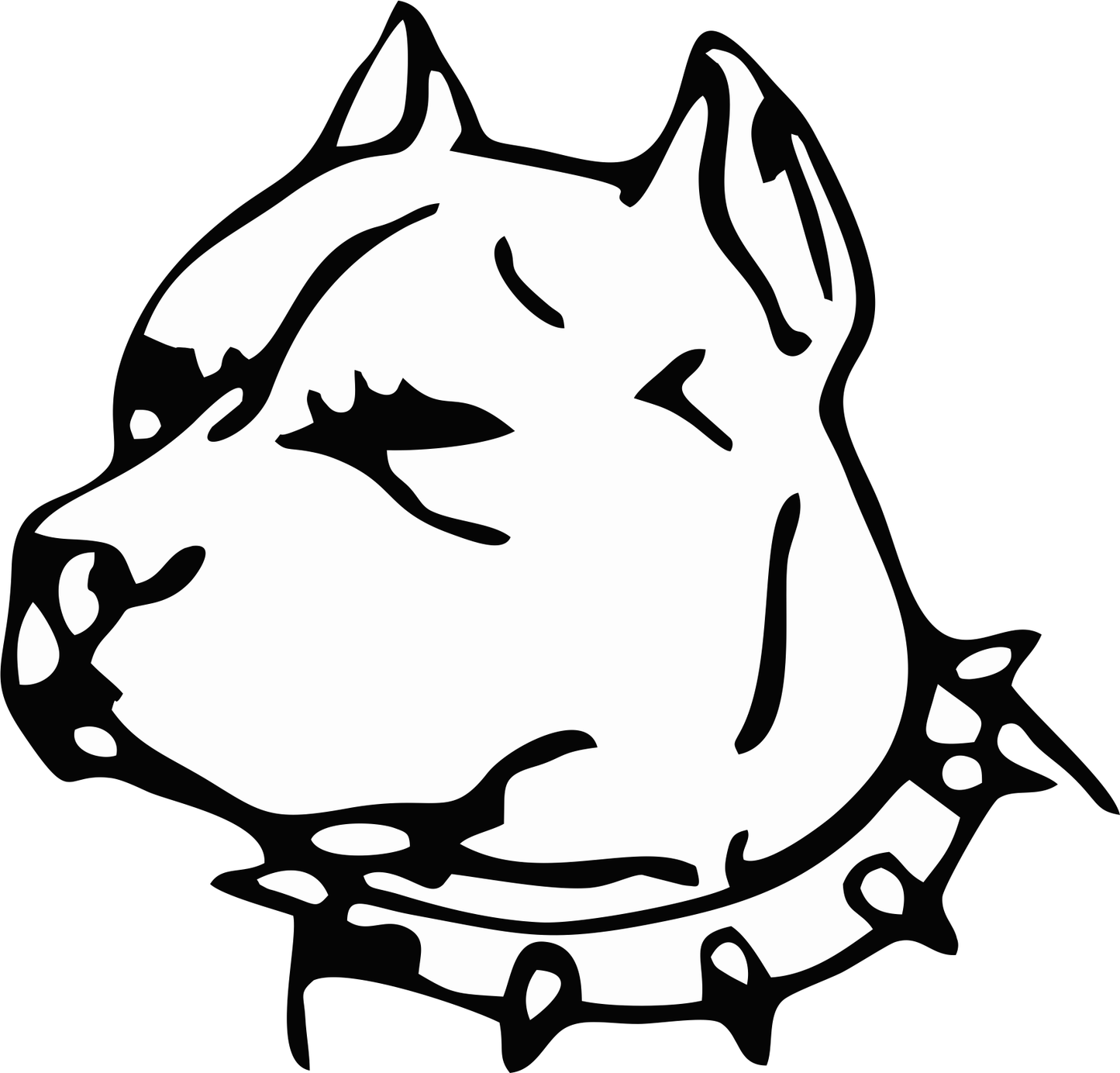 Pitbull Terrier Decal - That Should Be on a T-Shirt