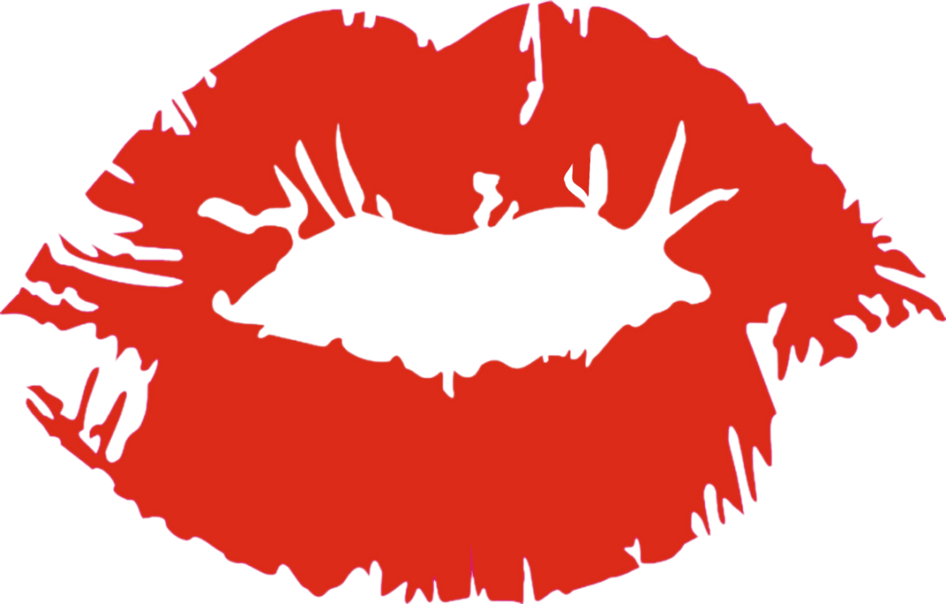 Red Lipstick Kiss Tee
