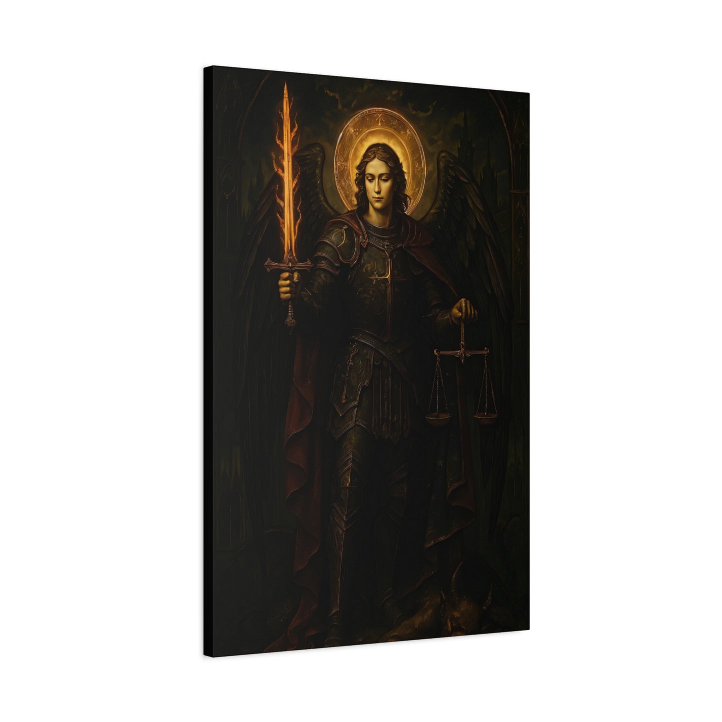 Archangel Michael: Divine Justice in Darkness - That Should Be on a T-Shirt
