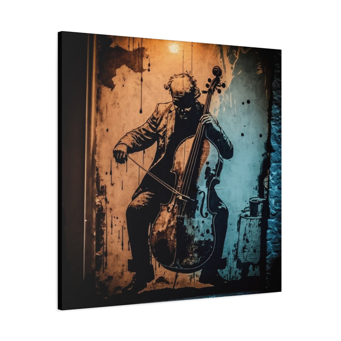 Capturing the Music: Stunning Cello Portrait - That Should Be on a T-Shirt
