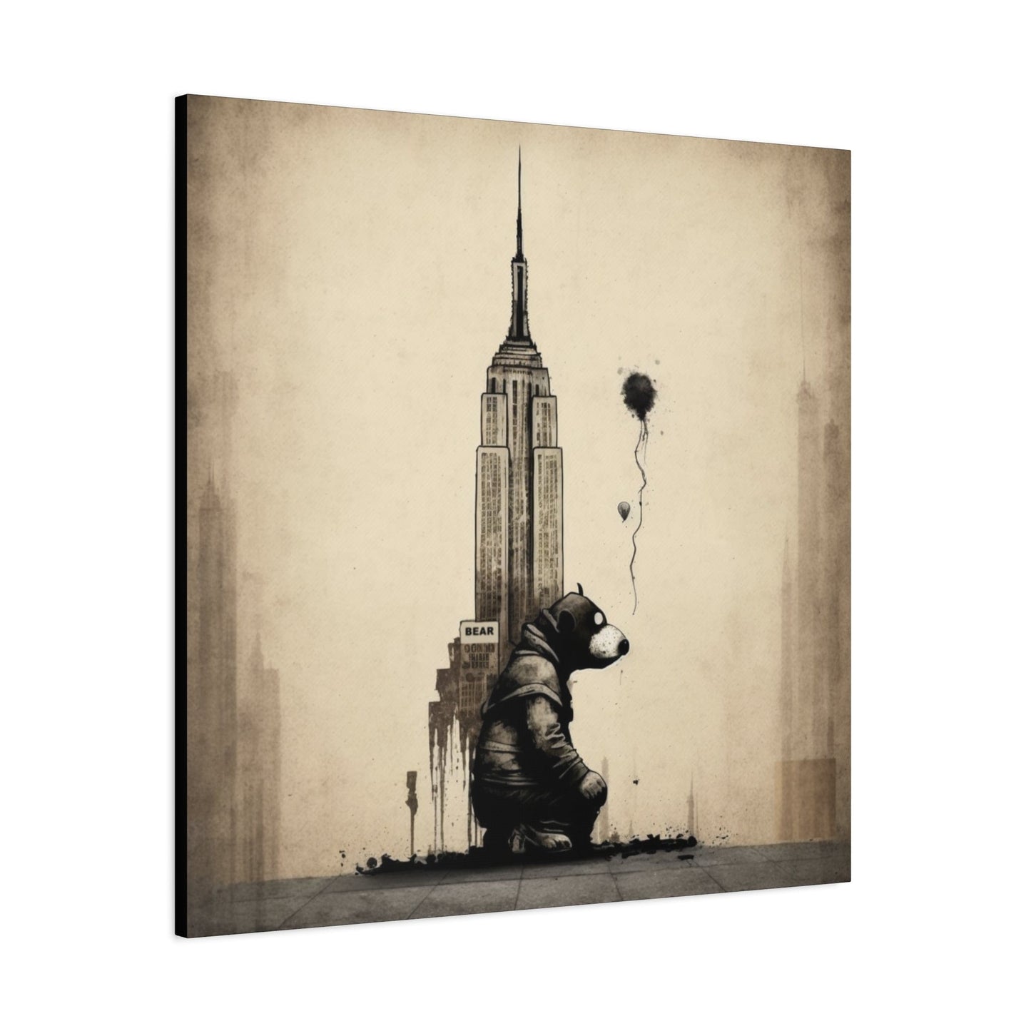 Concrete Meets Wild: Stunning Bear Graffiti Art in NYC - That Should Be on a T-Shirt