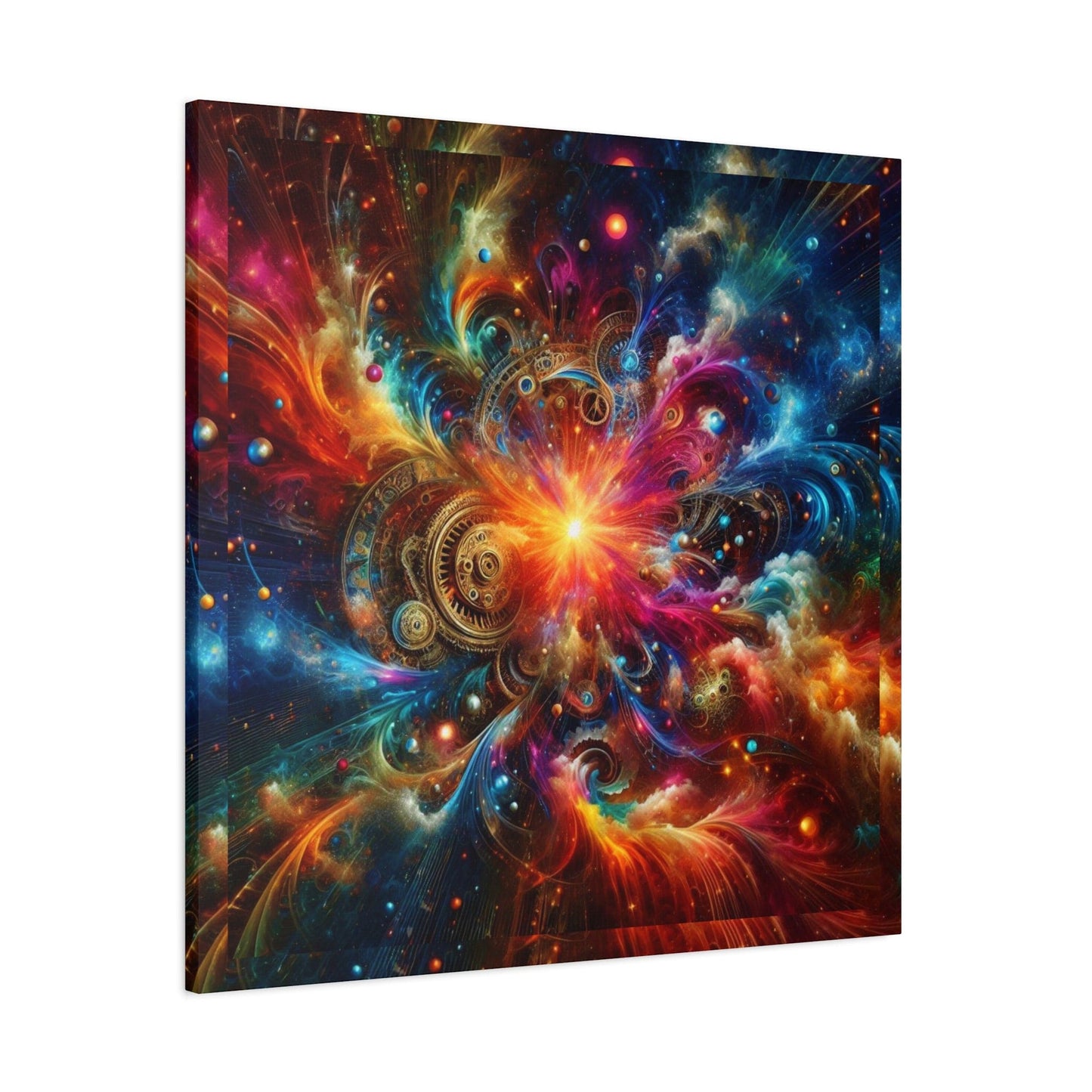 The Universe Unfolds: An Artist's Vision of the Big Bang - That Should Be on a T-Shirt