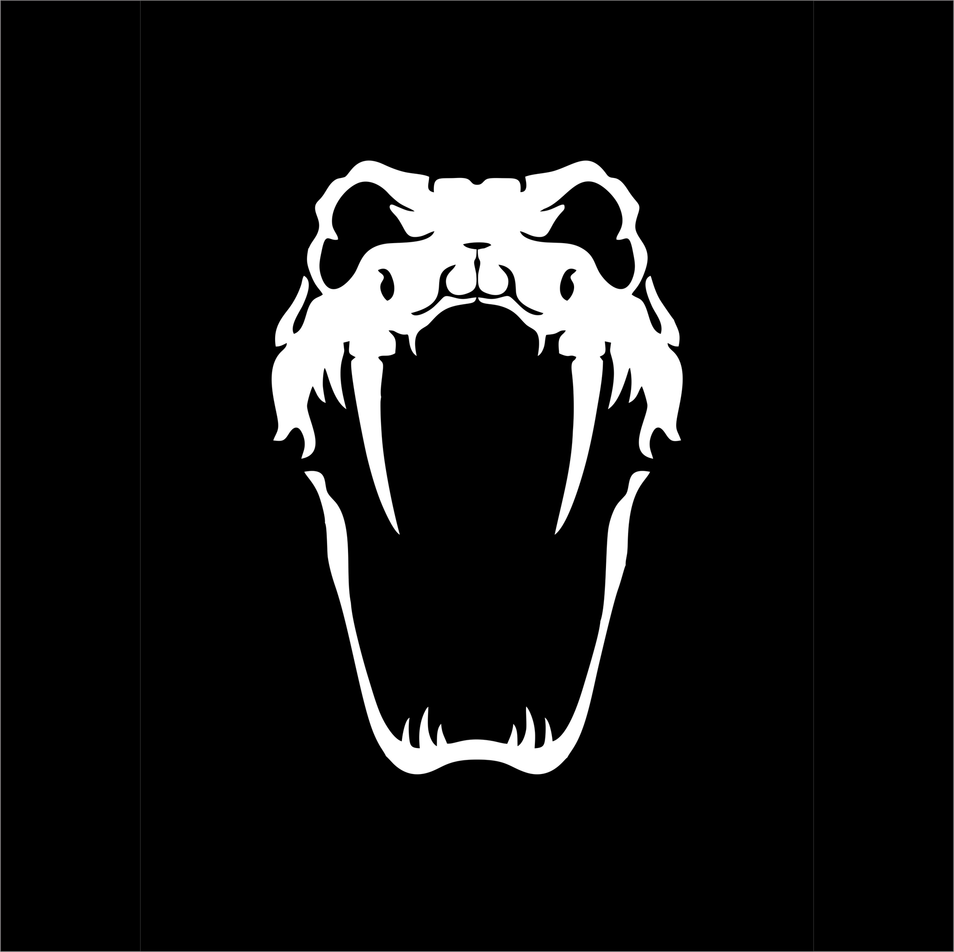 Snake Fangs Decal - That Should Be on a T-Shirt