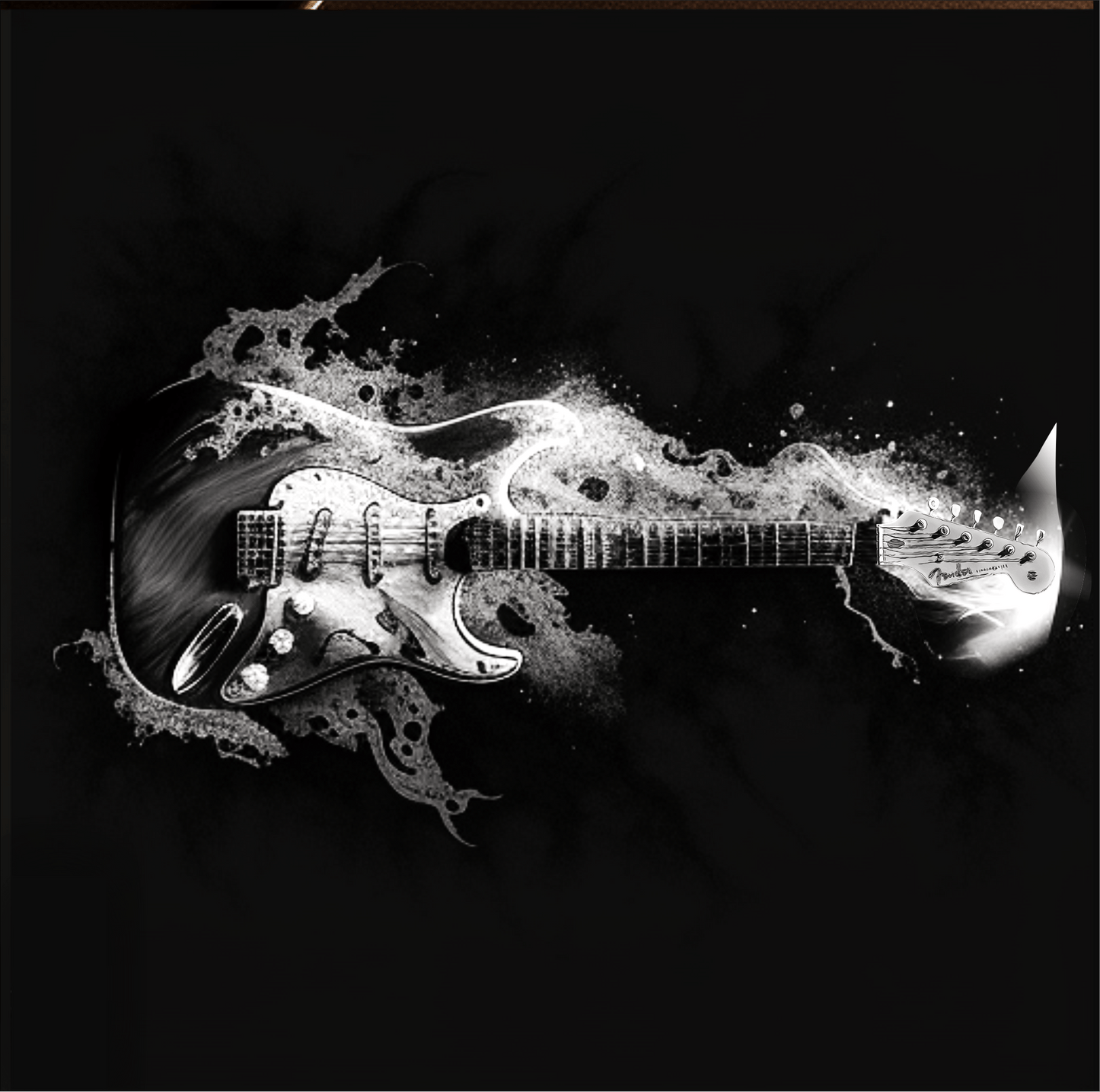 Electric Guitar Art T-Shirts