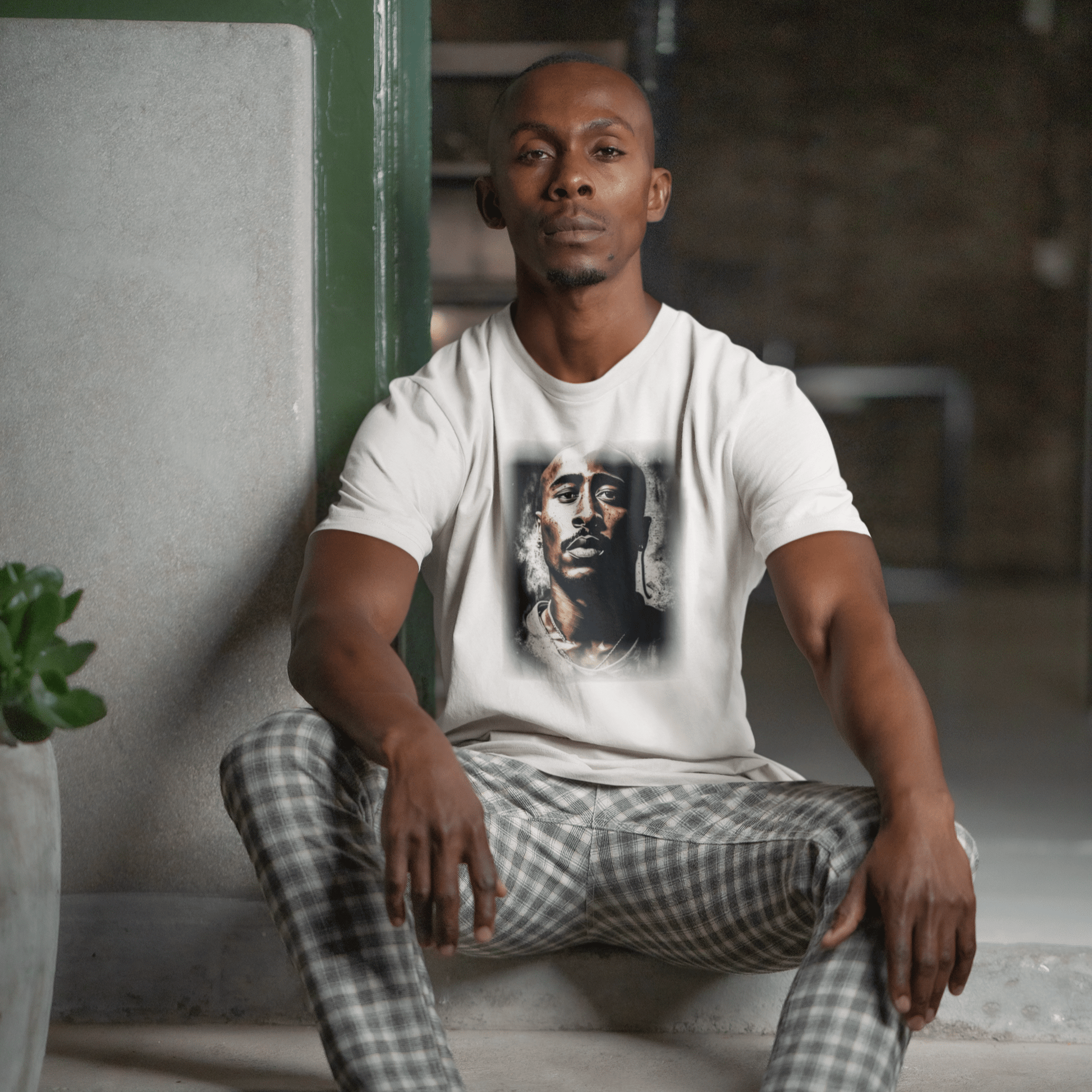 TuPac Shakur Tee_White