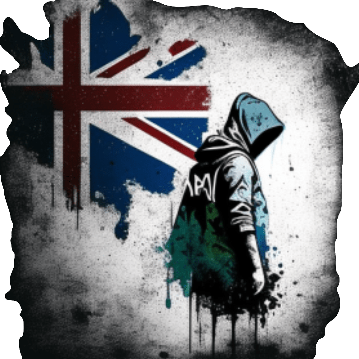 Union Jack Graffiti Art T-Shirt