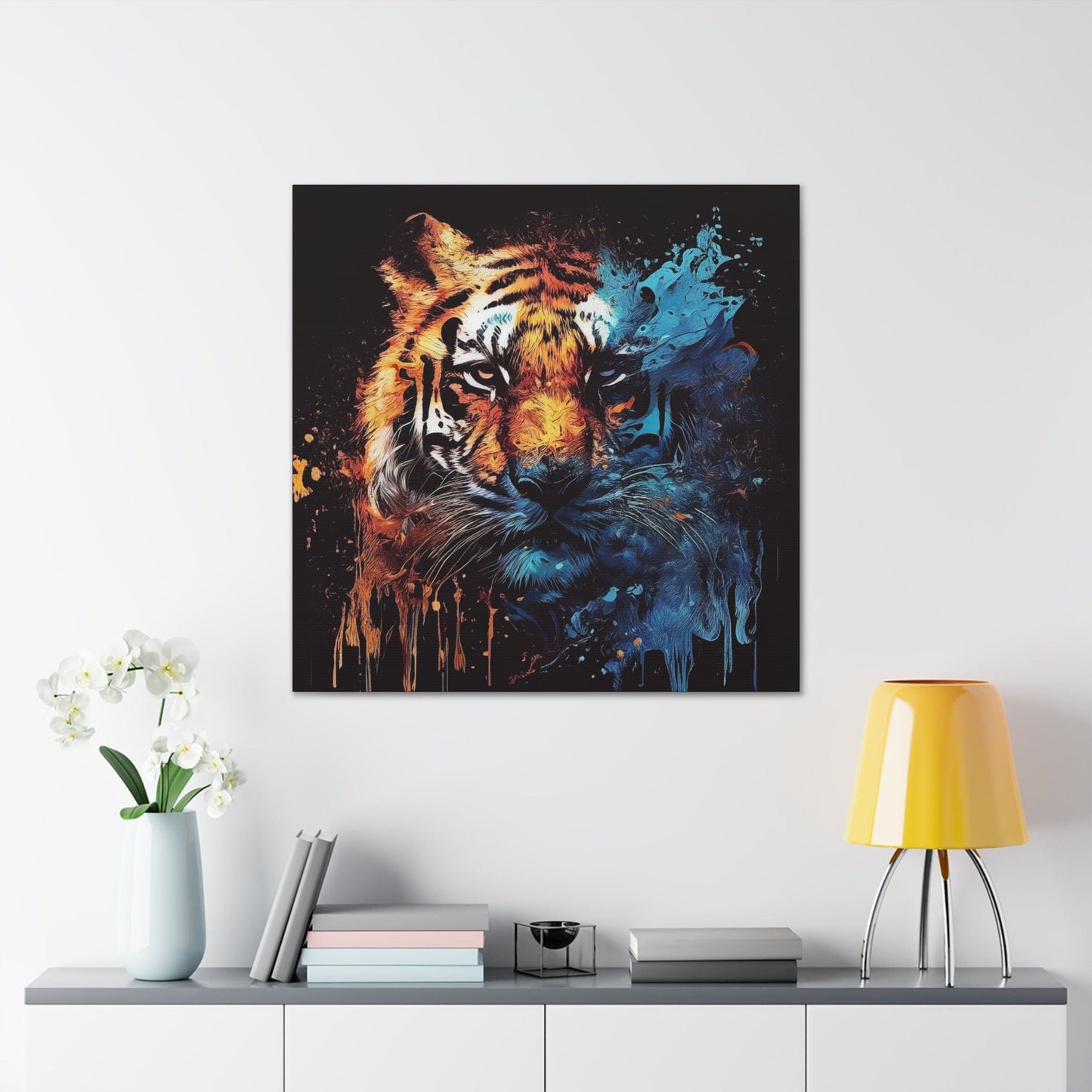 The Tiger on Canvas - That Should Be on a T-Shirt