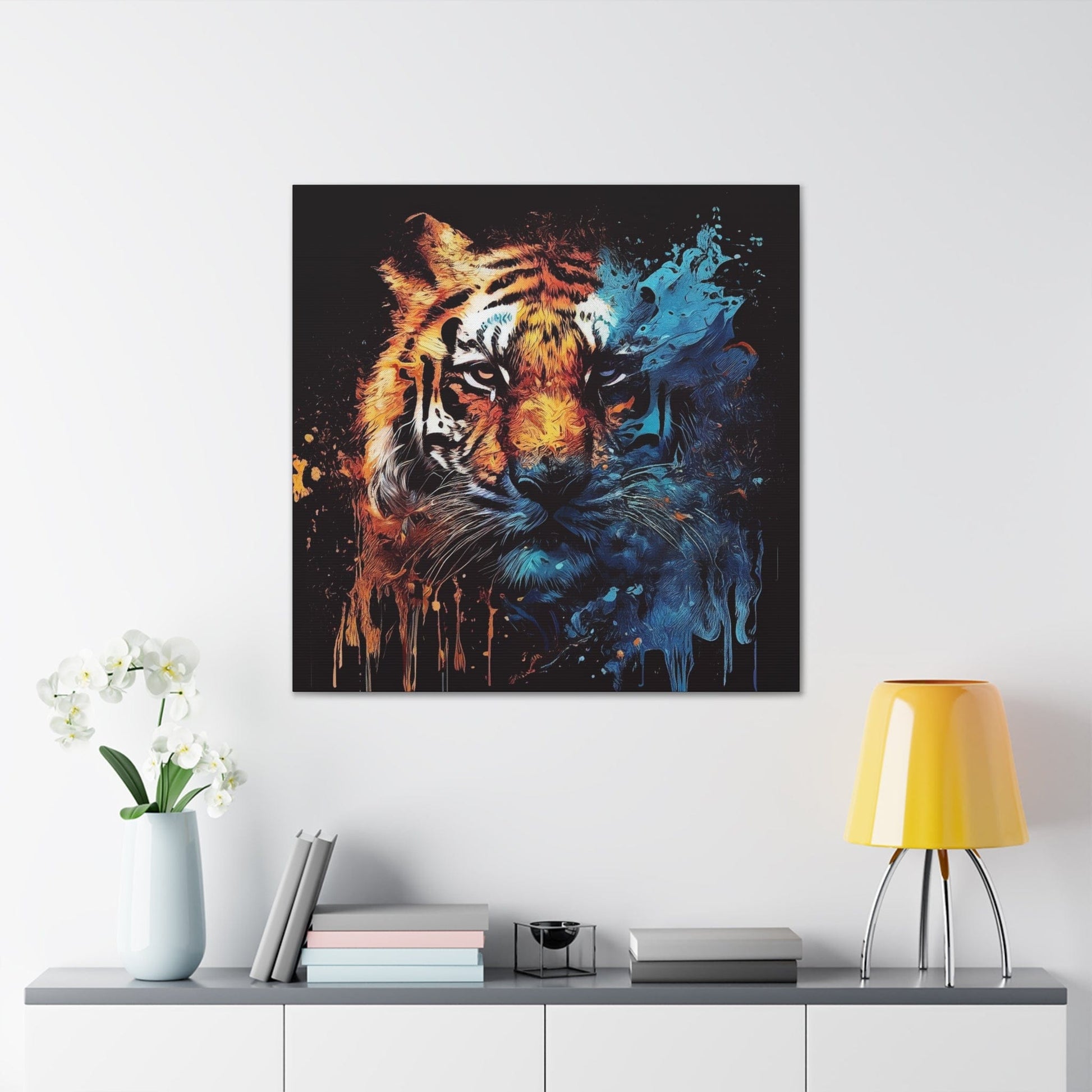 The Tiger on Canvas - That Should Be on a T-Shirt