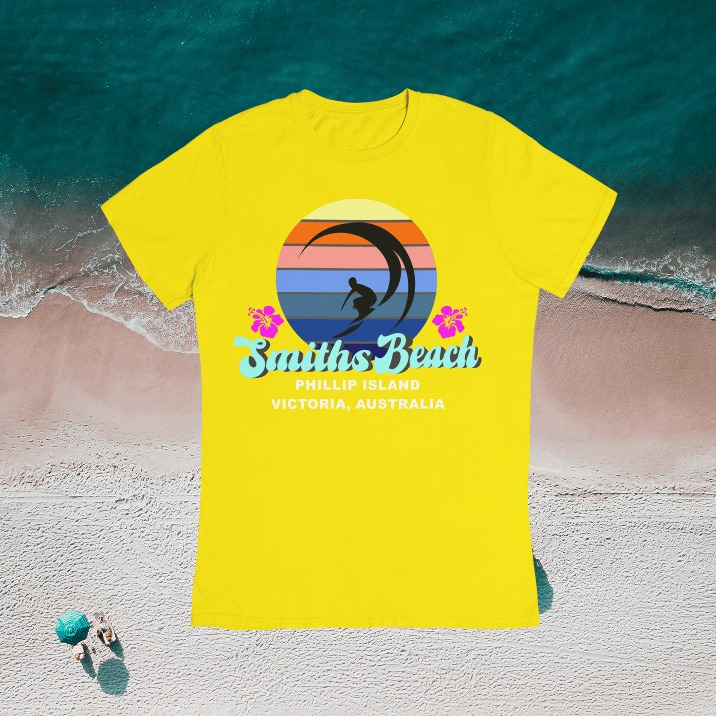 Bay6 Smiths Beach Phillip Island Surf T-Shirt