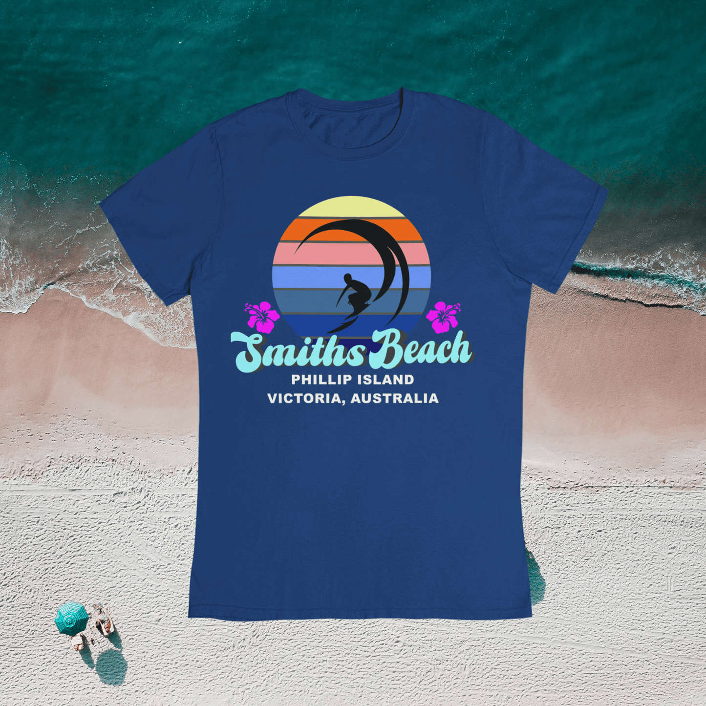 Bay6 Smiths Beach Phillip Island Surf T-Shirt