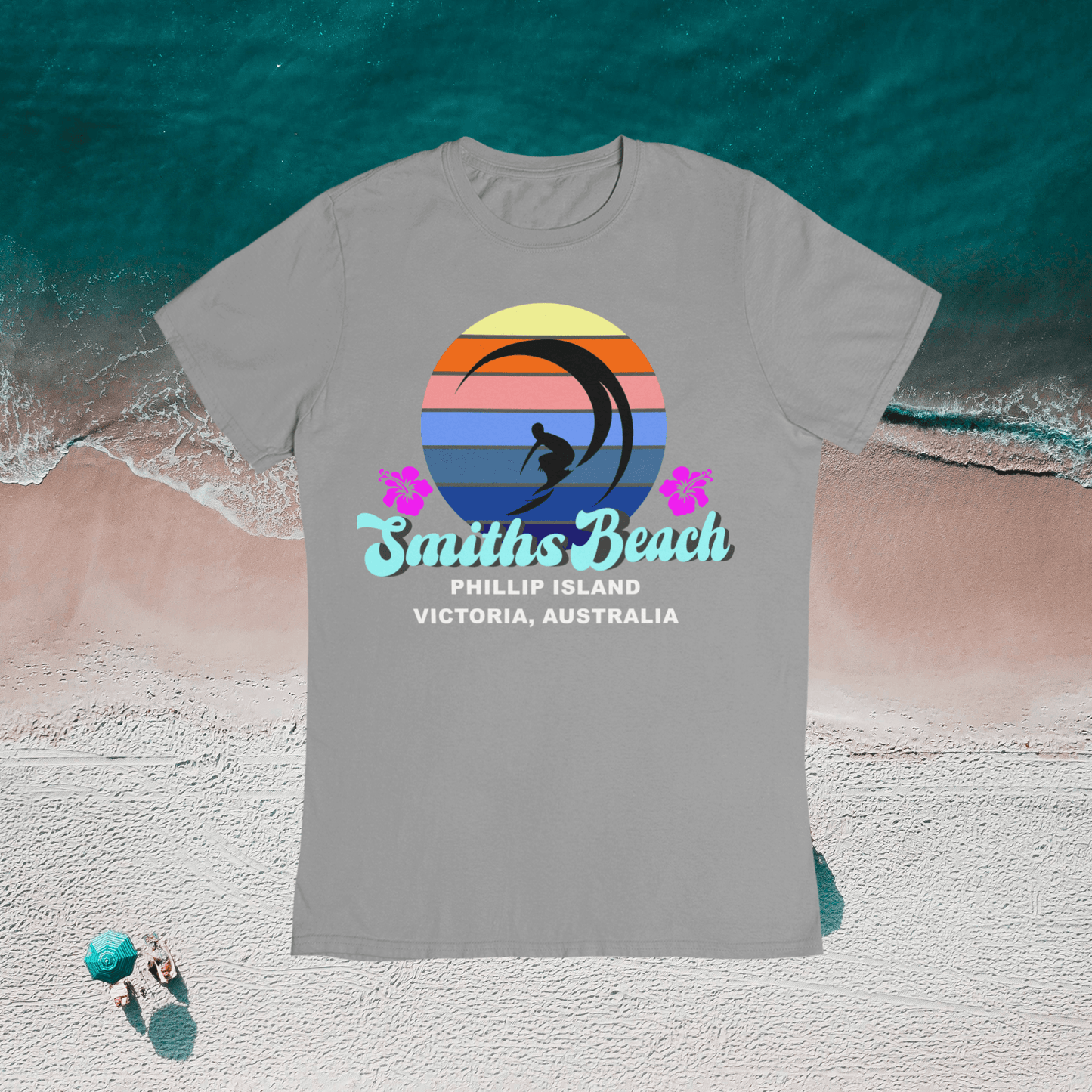 Bay6 Smiths Beach Phillip Island Surf T-Shirt