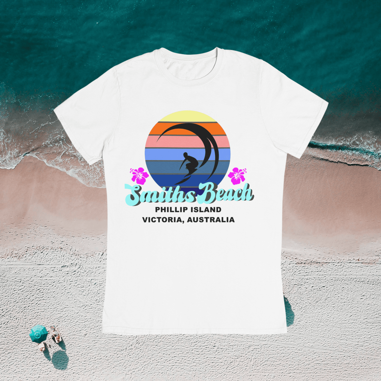 Bay6 Smiths Beach Phillip Island Surf T-Shirt