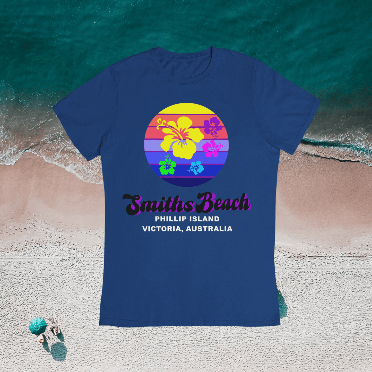Smiths Beach Hibiscus Surf T-Shirt