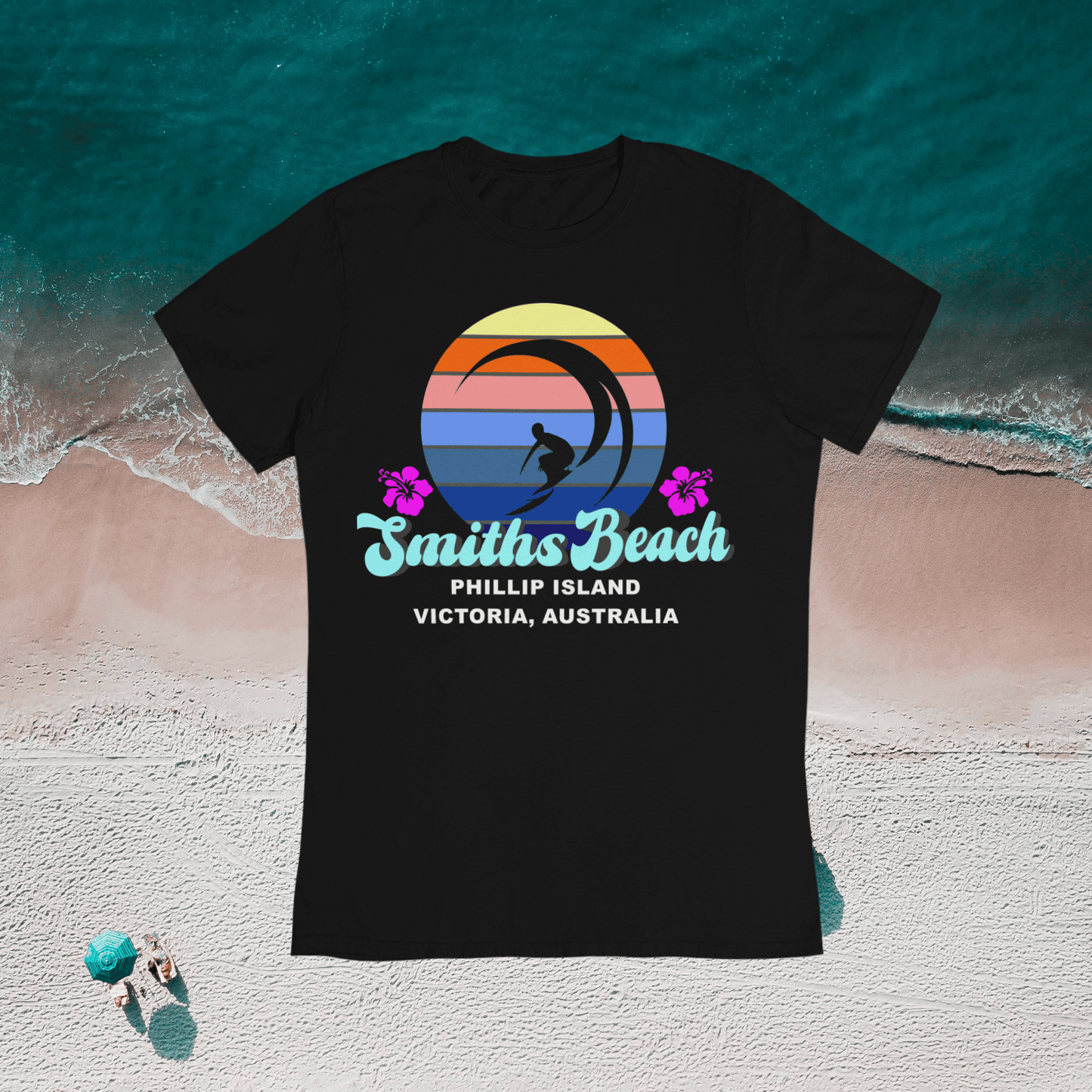 Bay6 Smiths Beach Phillip Island Surf T-Shirt