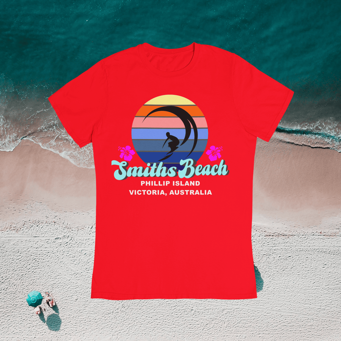 Bay6 Smiths Beach Phillip Island Surf T-Shirt