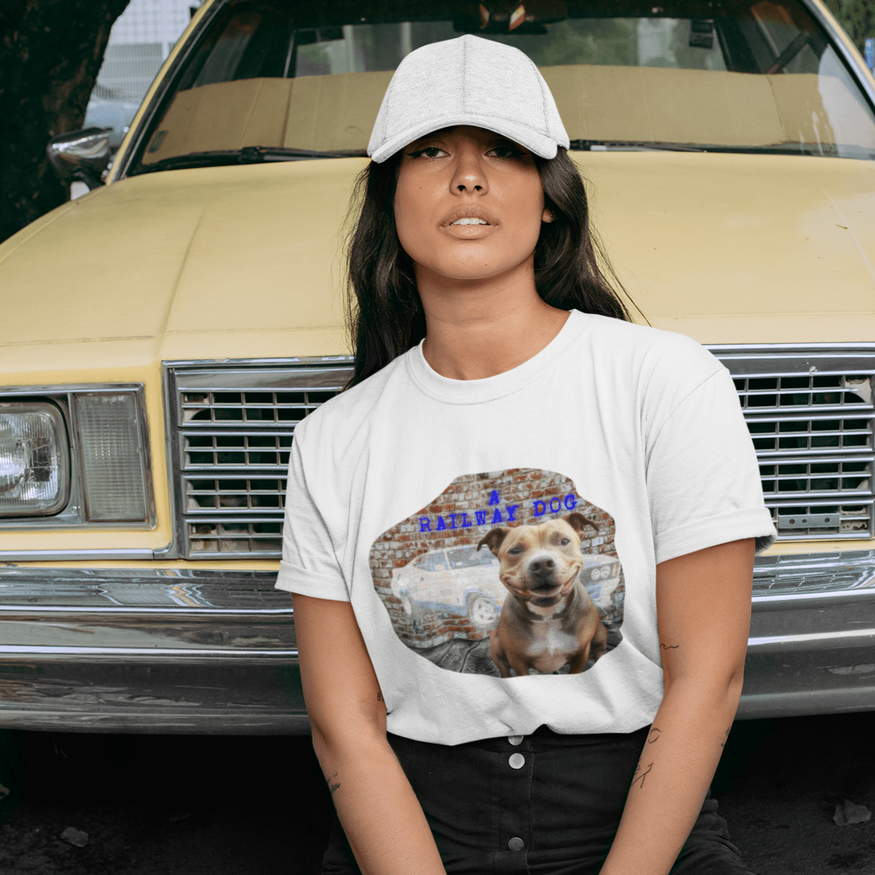 Staffy Cobra T-Shirt | Staffordshire Bull Terrier Ford Cobra Tee |That Should Be on a T-Shirt