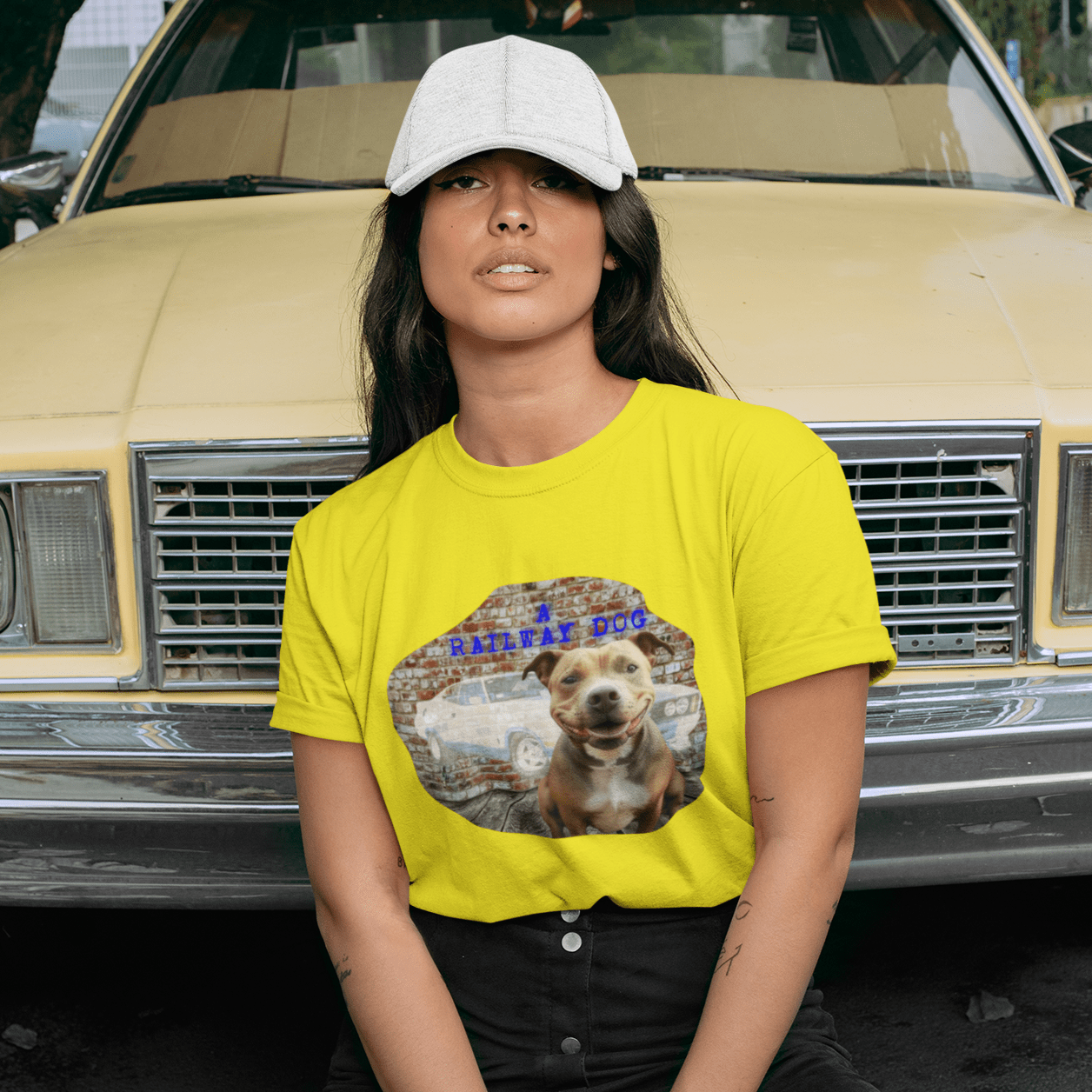 Staffy Cobra T-Shirt | Staffordshire Bull Terrier Ford Cobra Tee |That Should Be on a T-Shirt