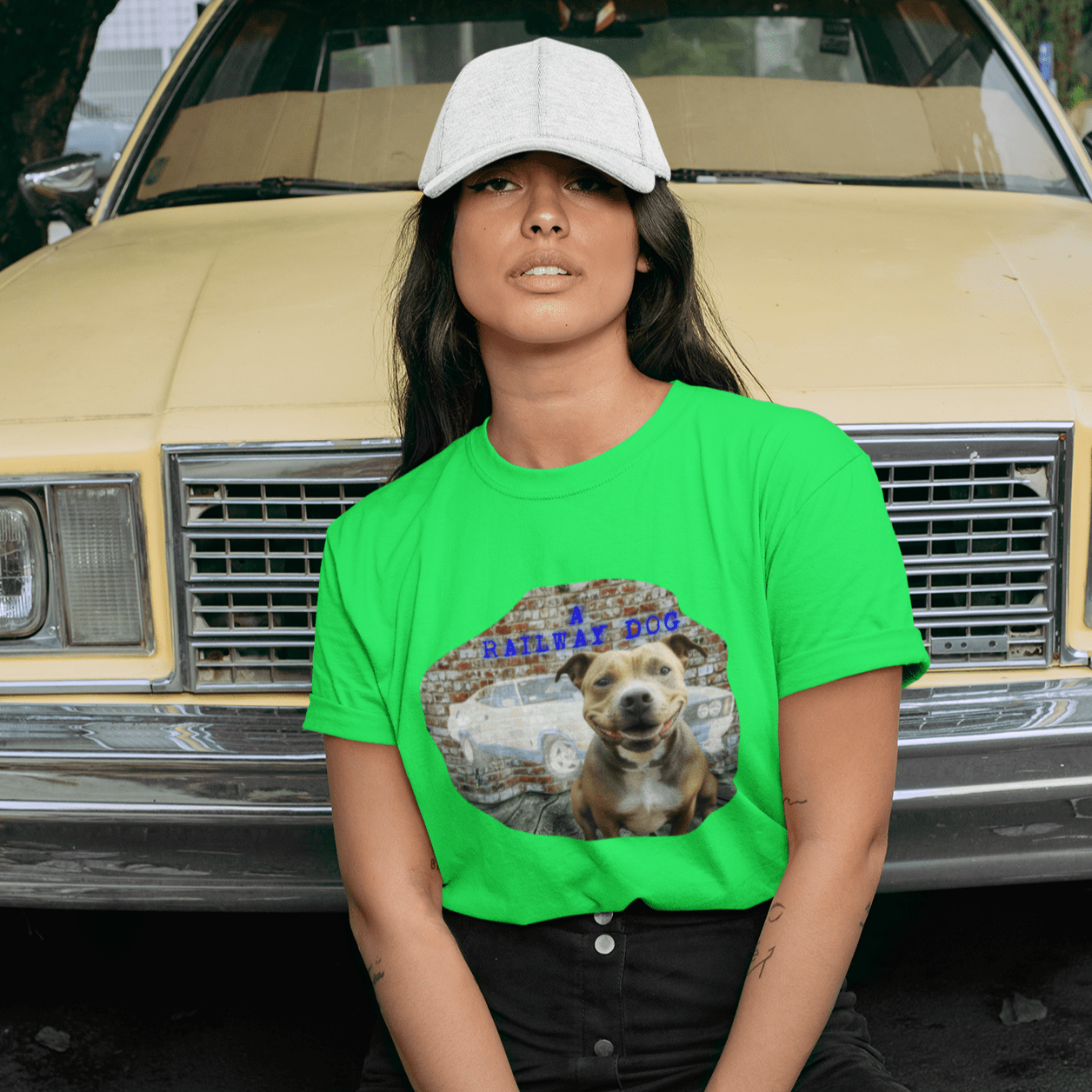 Staffy Cobra T-Shirt | Staffordshire Bull Terrier Ford Cobra Tee |That Should Be on a T-Shirt