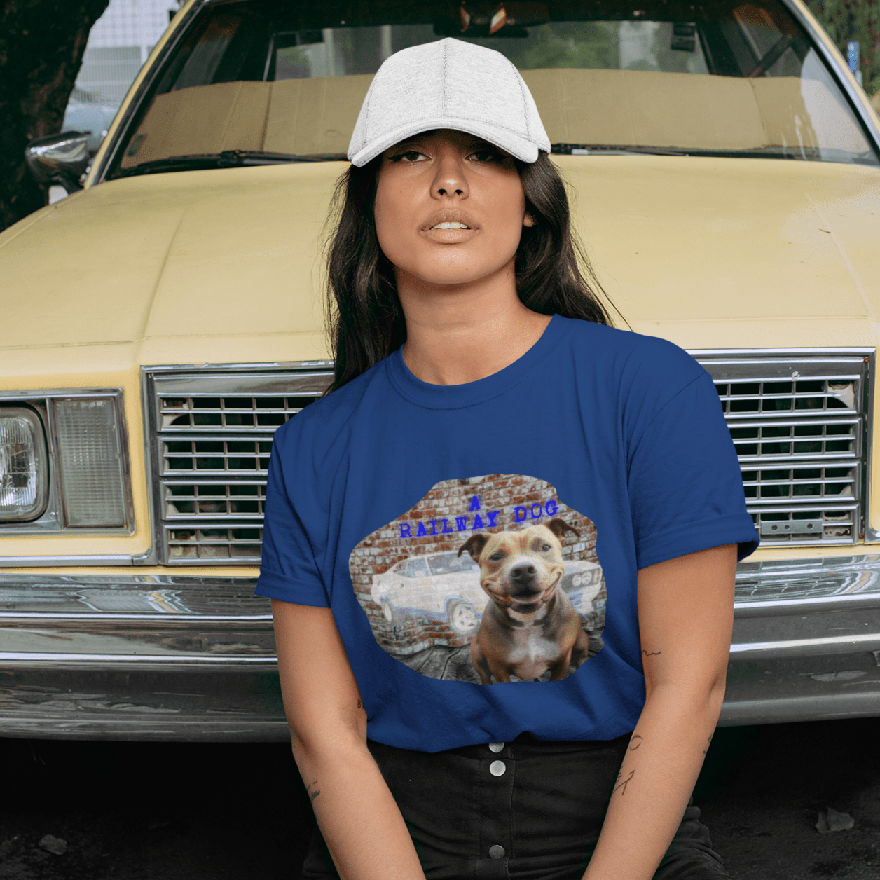 Staffy Cobra T-Shirt | Staffordshire Bull Terrier Ford Cobra Tee |That Should Be on a T-Shirt