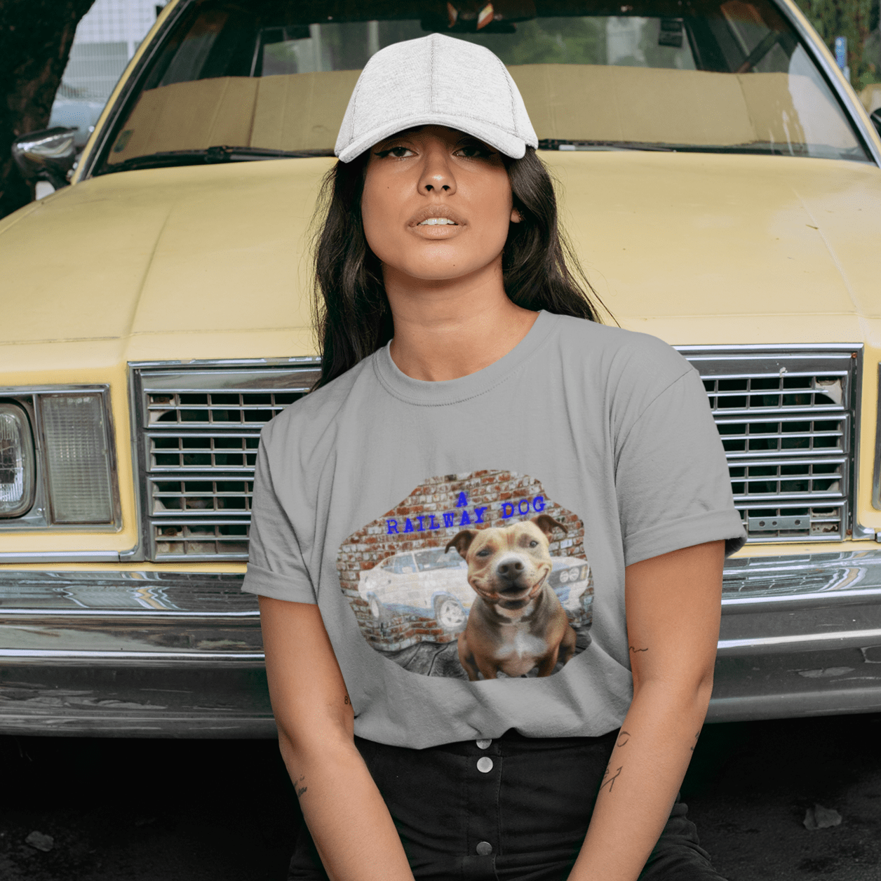 Staffy Cobra T-Shirt | Staffordshire Bull Terrier Ford Cobra Tee |That Should Be on a T-Shirt