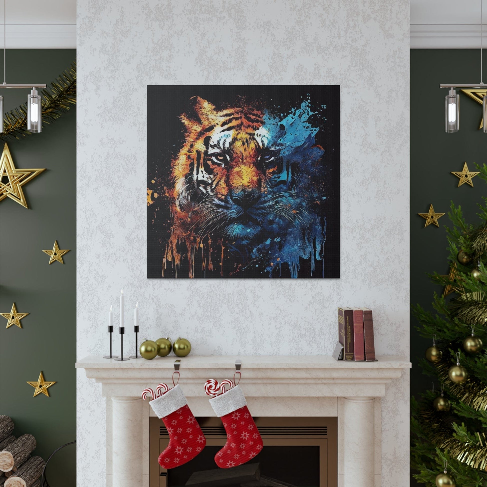 The Tiger on Canvas - That Should Be on a T-Shirt